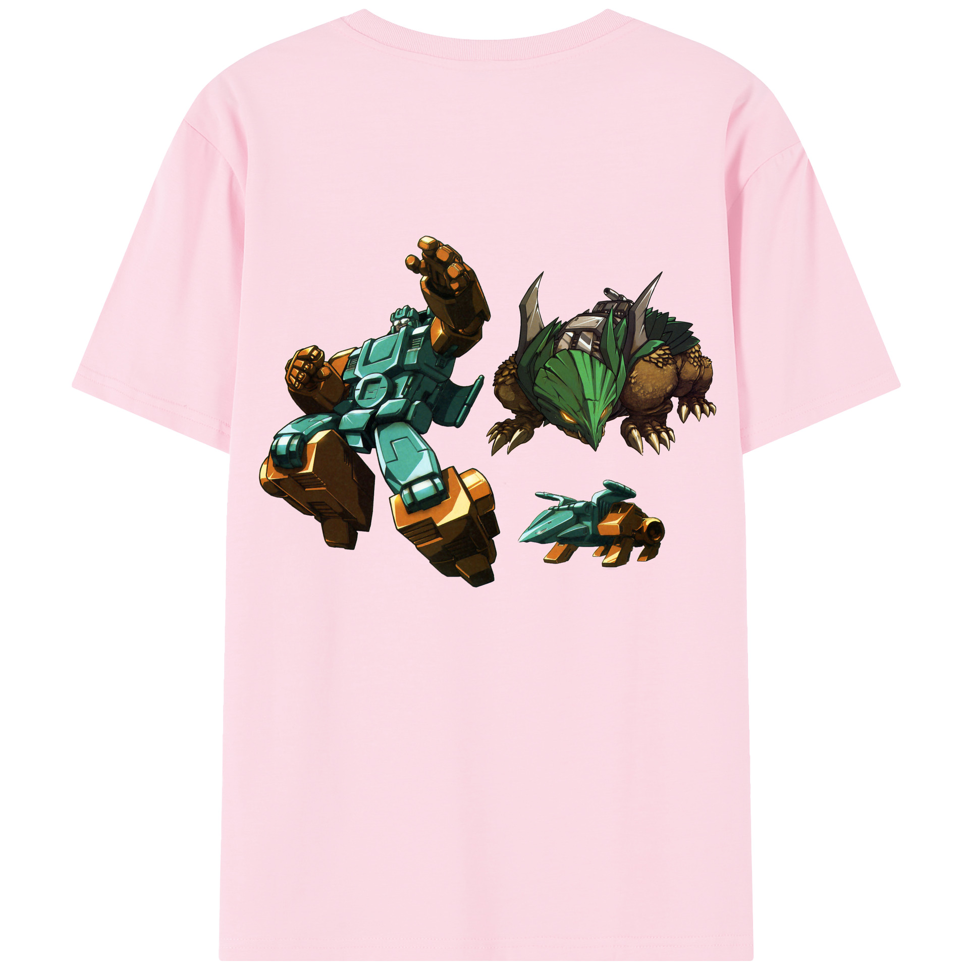 （画像用）  綿100％半袖Tシャツ（背面プリント）