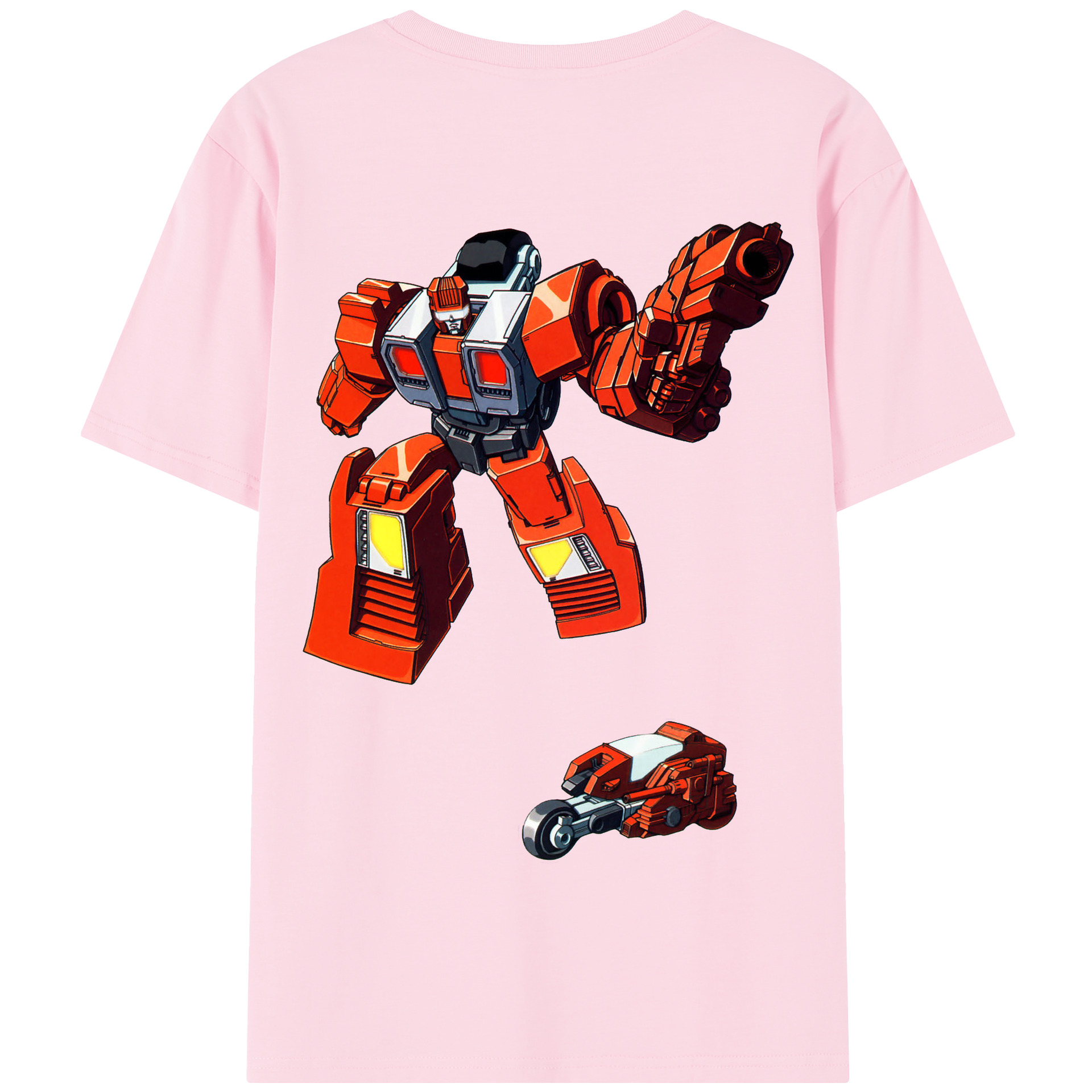（画像用）  綿100％半袖Tシャツ（背面プリント）