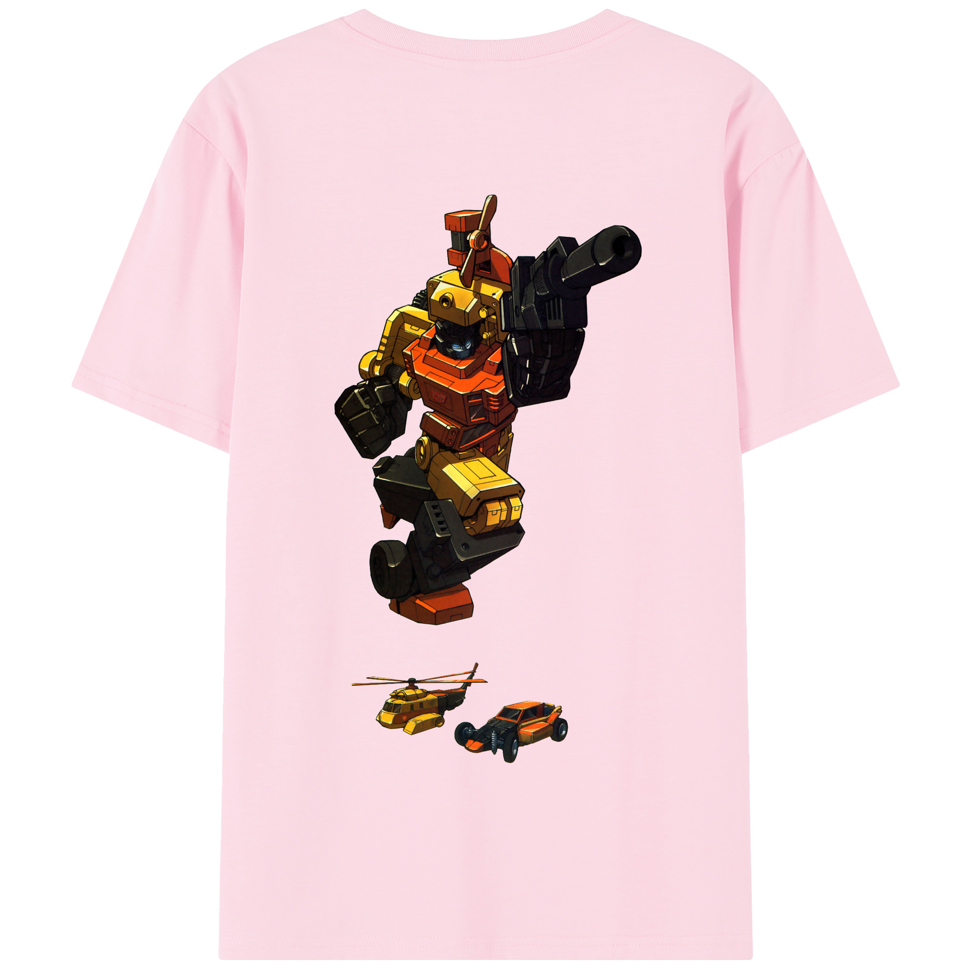 （画像用）  綿100％半袖Tシャツ（背面プリント）