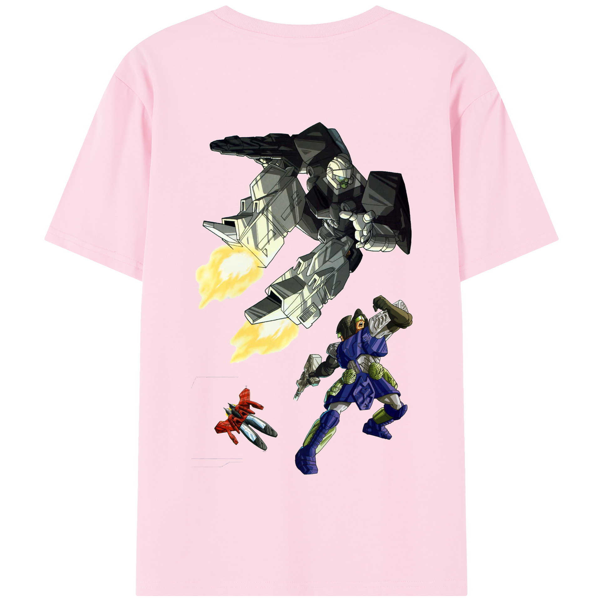 （画像用）  綿100％半袖Tシャツ（背面プリント）