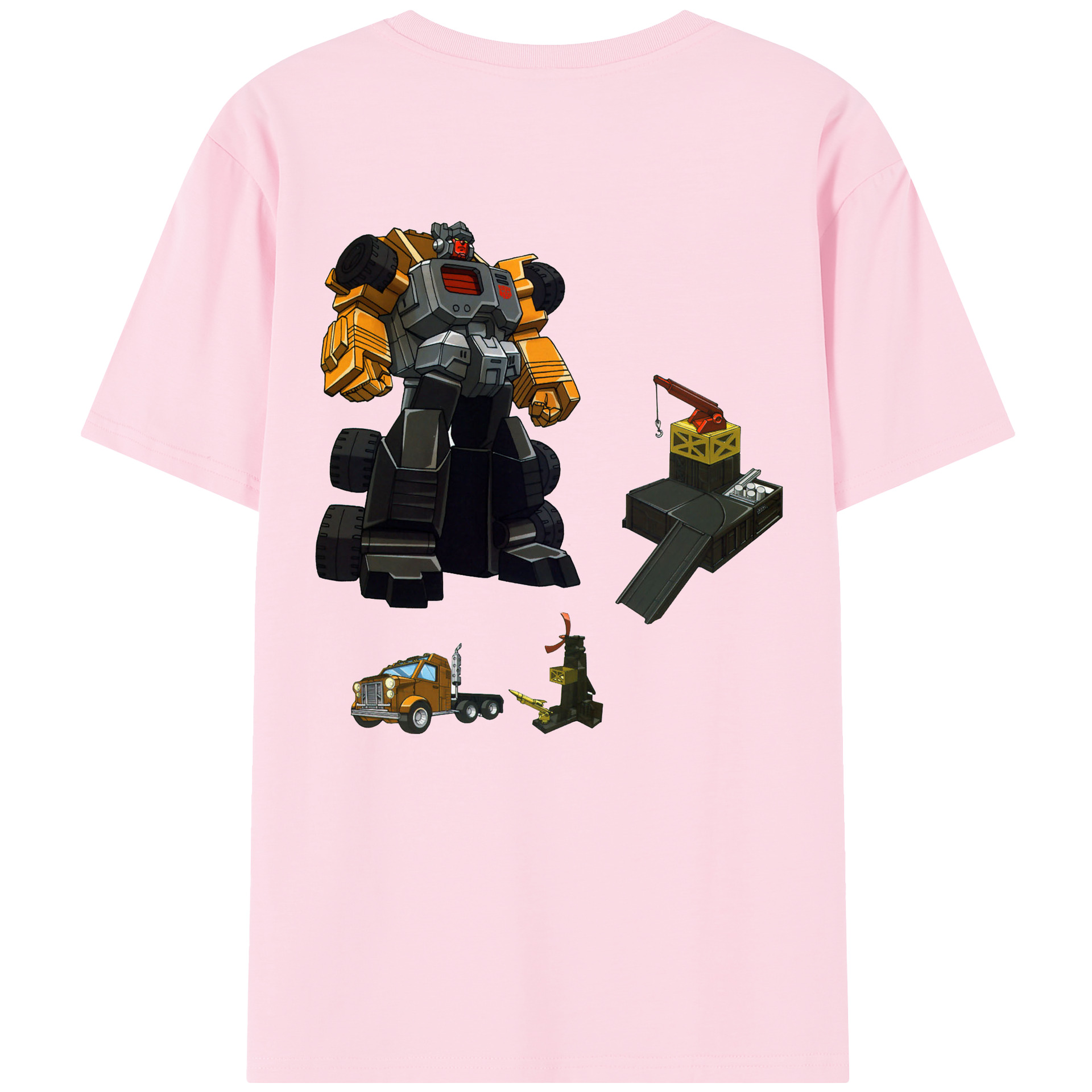 （画像用）  綿100％半袖Tシャツ（背面プリント）