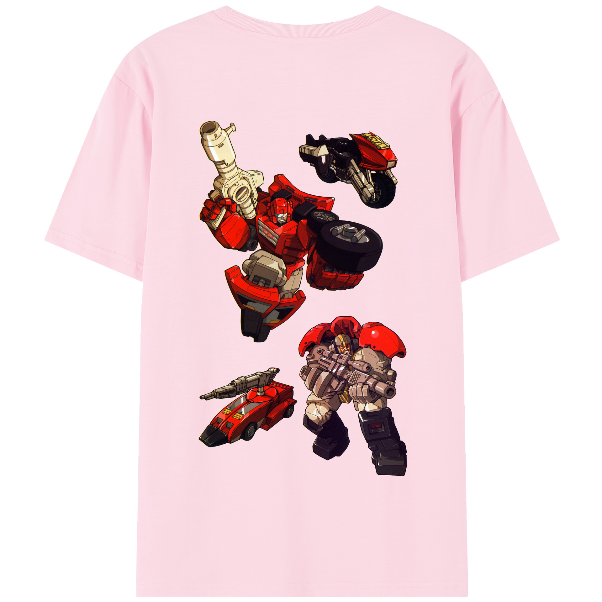 （画像用）  綿100％半袖Tシャツ（背面プリント）