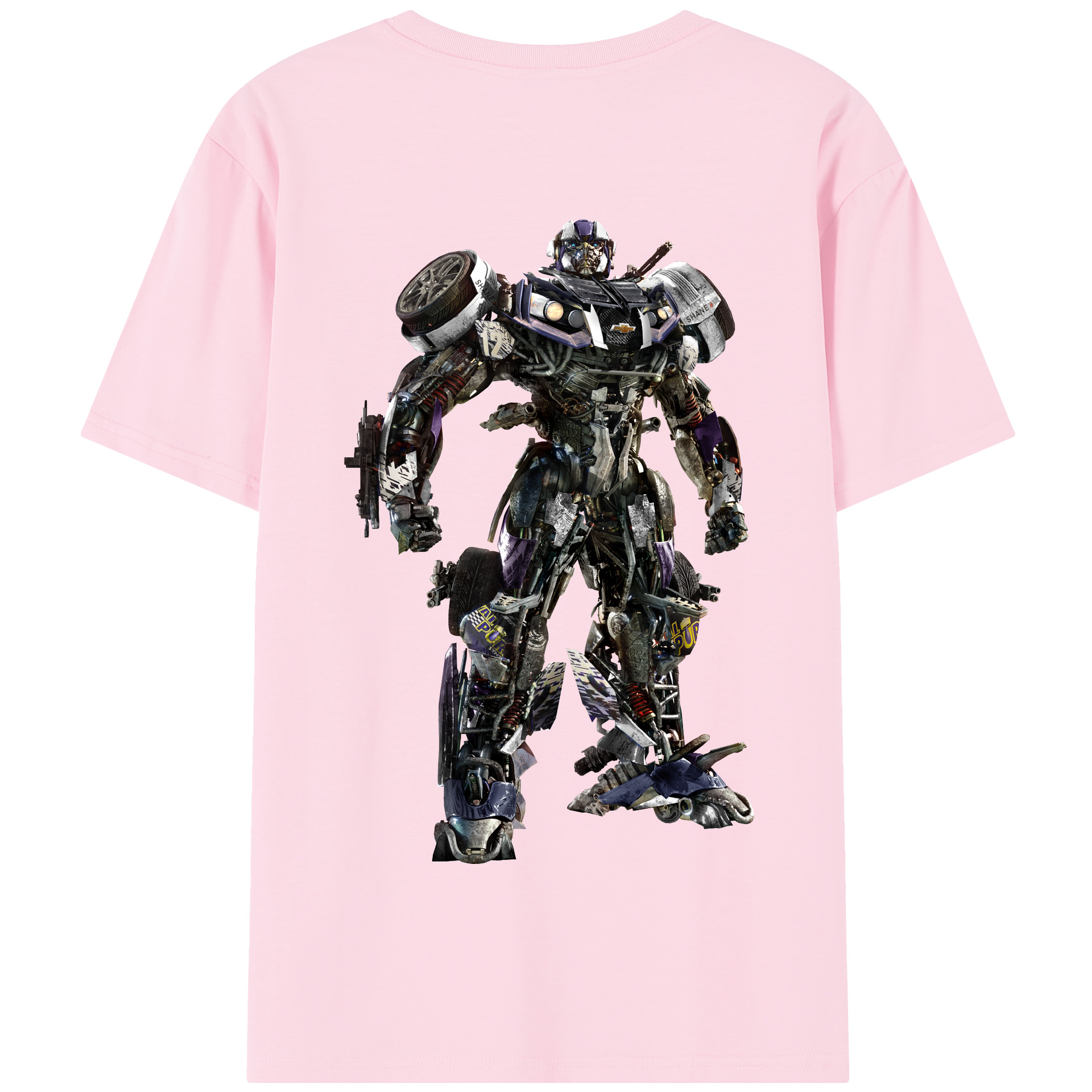 （画像用）  綿100％半袖Tシャツ（背面プリント）