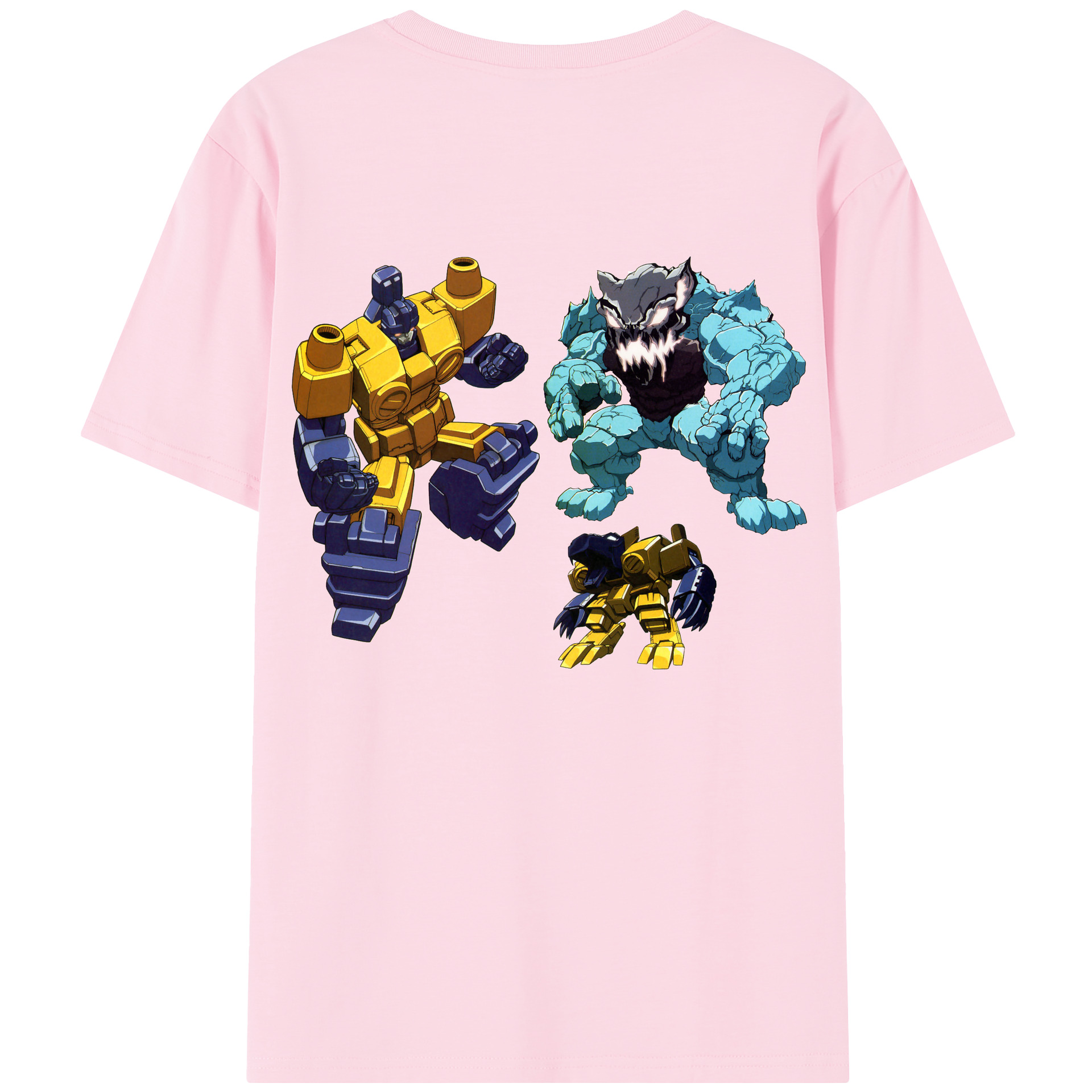 （画像用）  綿100％半袖Tシャツ（背面プリント）