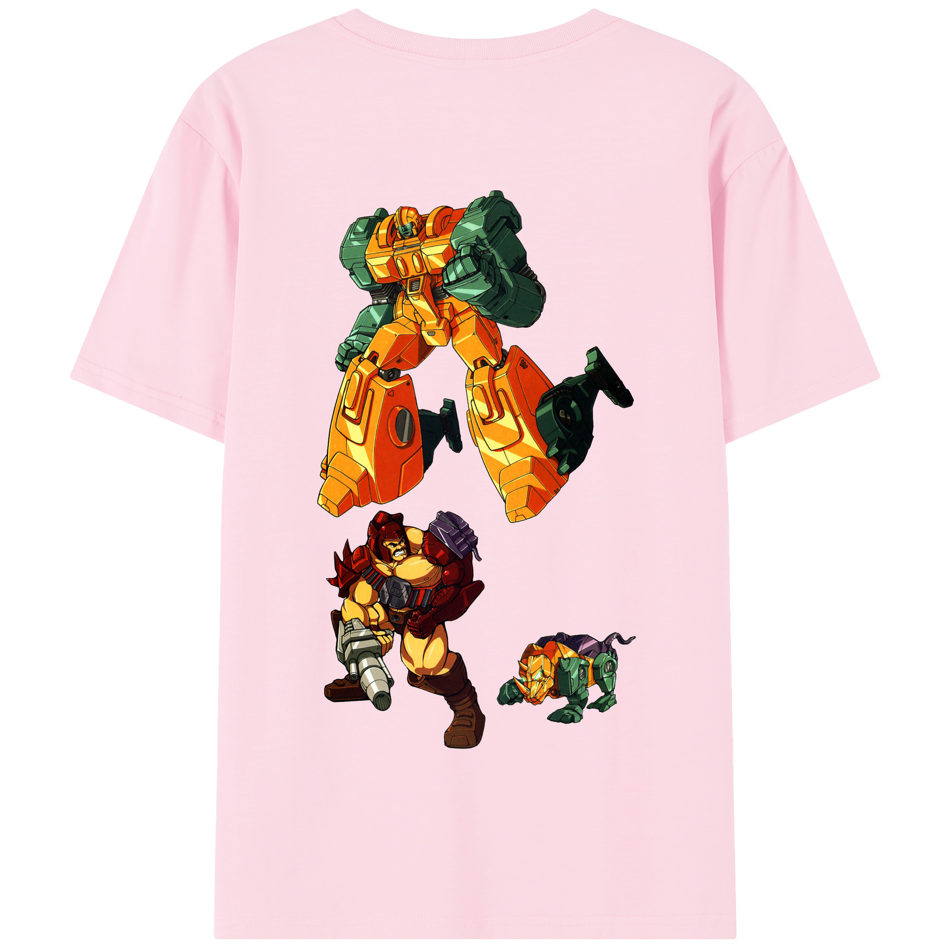 （画像用）  綿100％半袖Tシャツ（背面プリント）