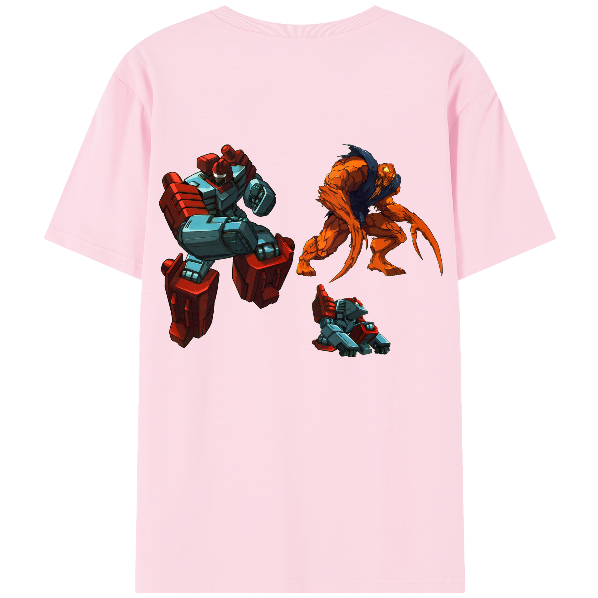 （画像用）  綿100％半袖Tシャツ（背面プリント）