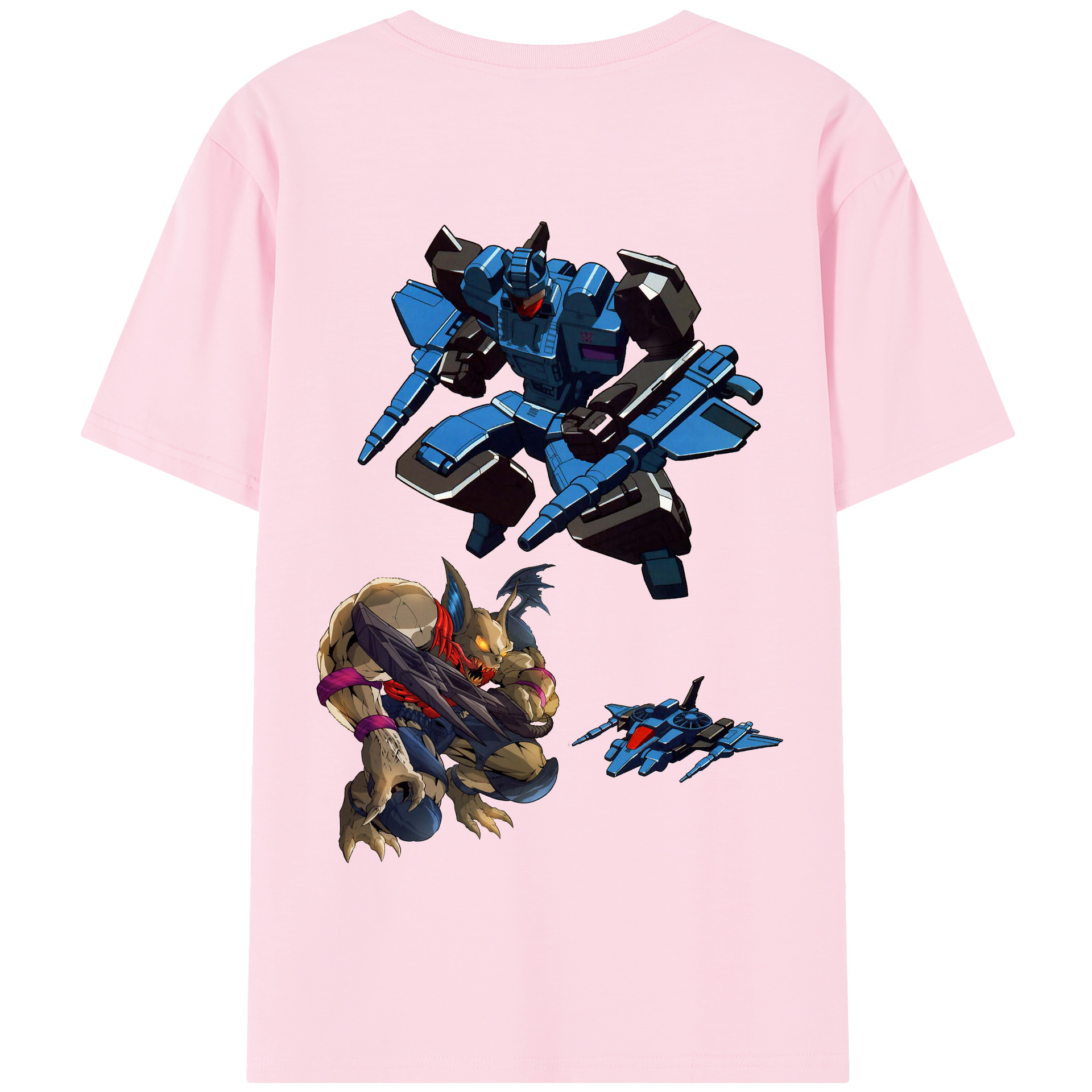 （画像用）  綿100％半袖Tシャツ（背面プリント）