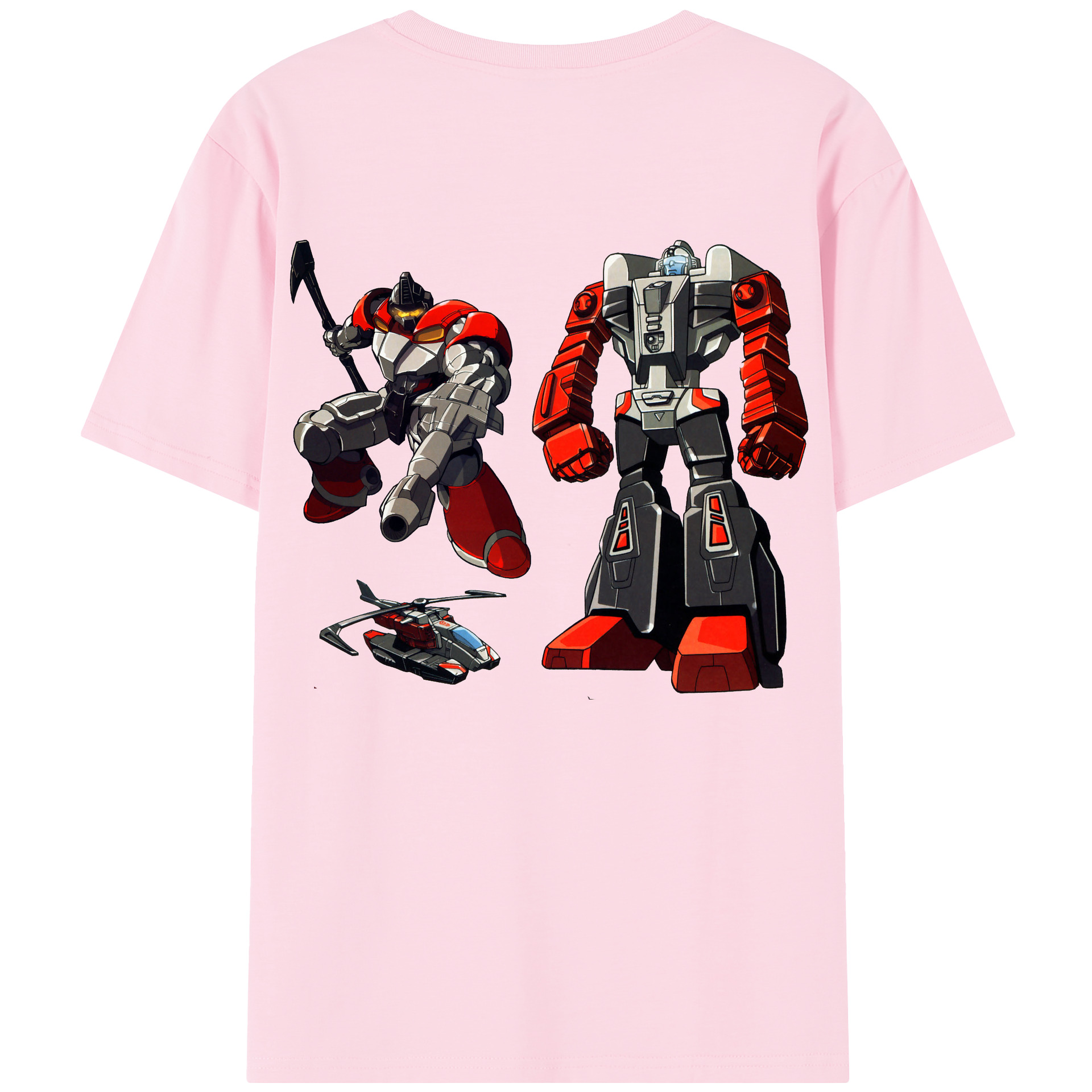 （画像用）  綿100％半袖Tシャツ（背面プリント）