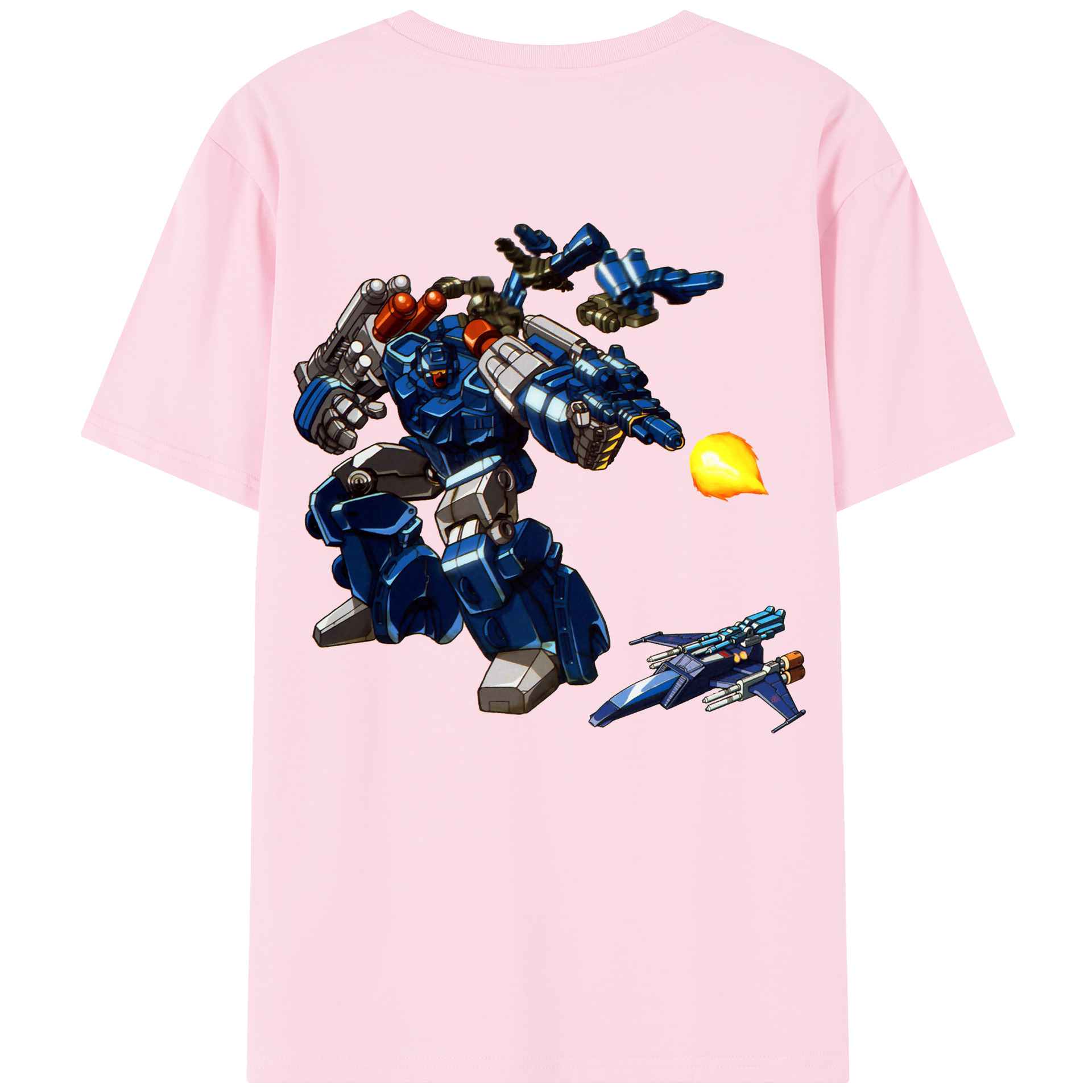 （画像用）  綿100％半袖Tシャツ（背面プリント）