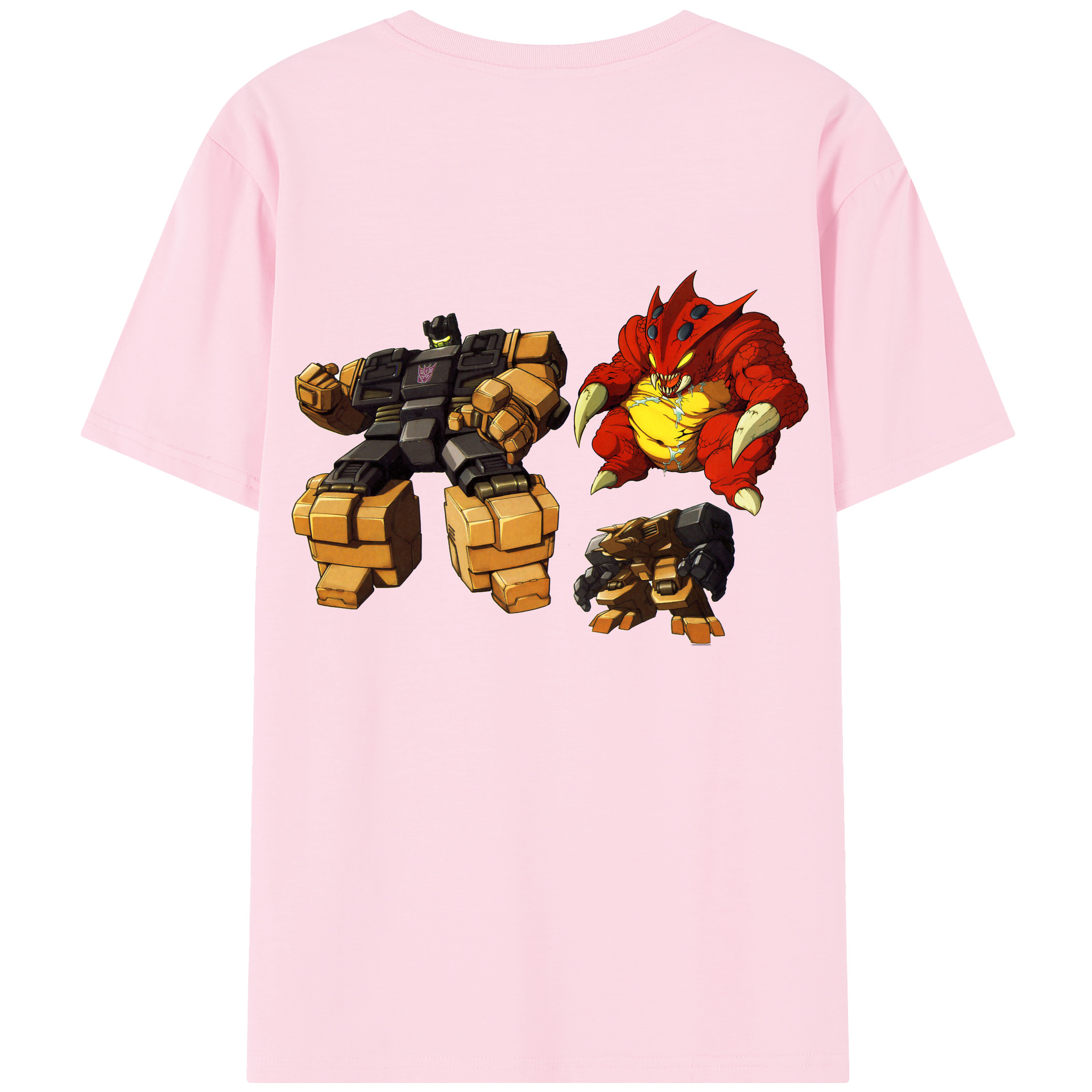 （画像用）  綿100％半袖Tシャツ（背面プリント）