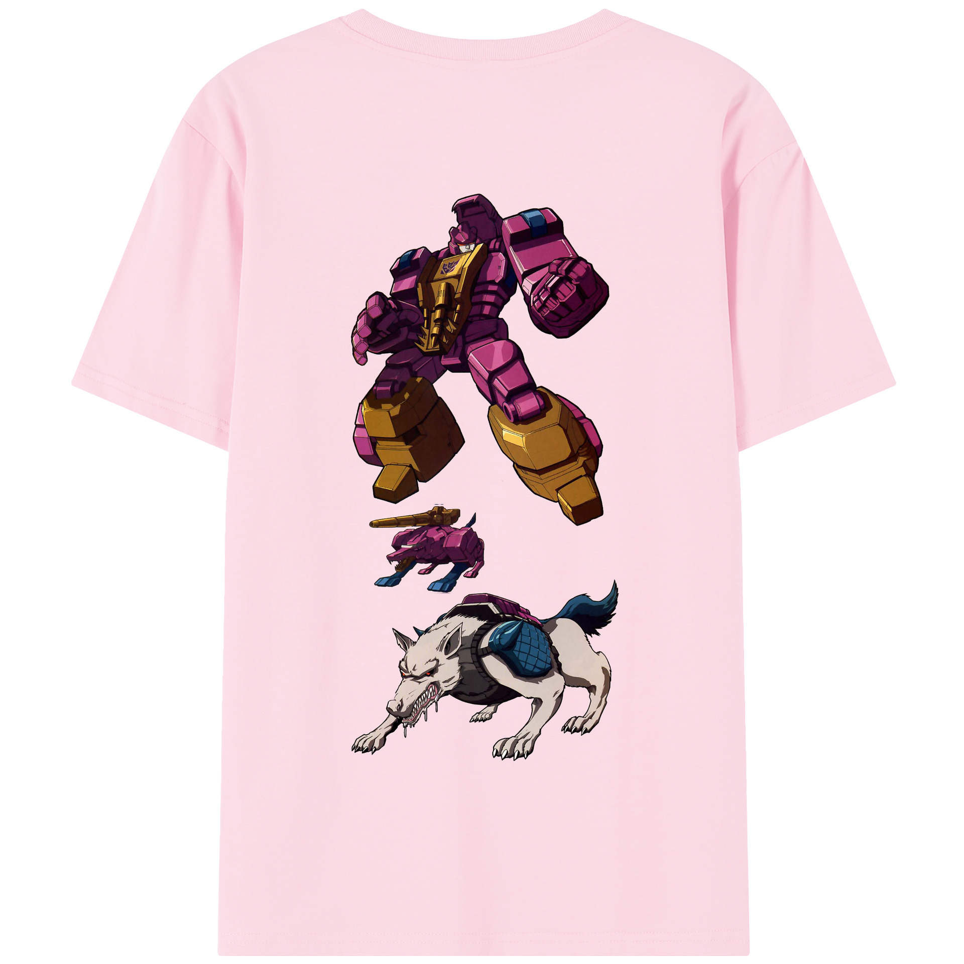 （画像用）  綿100％半袖Tシャツ（背面プリント）