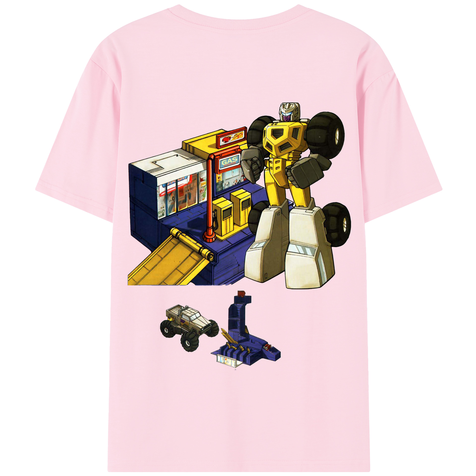 （画像用）  綿100％半袖Tシャツ（背面プリント）