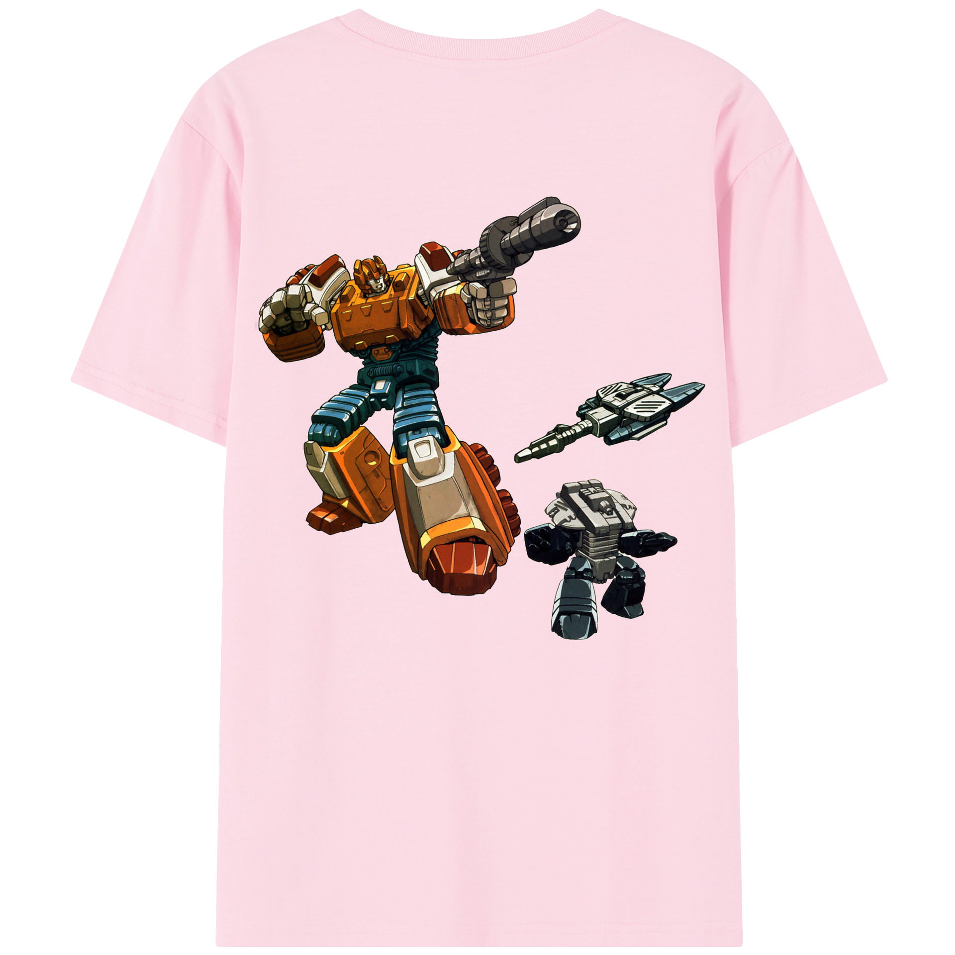 （画像用）  綿100％半袖Tシャツ（背面プリント）
