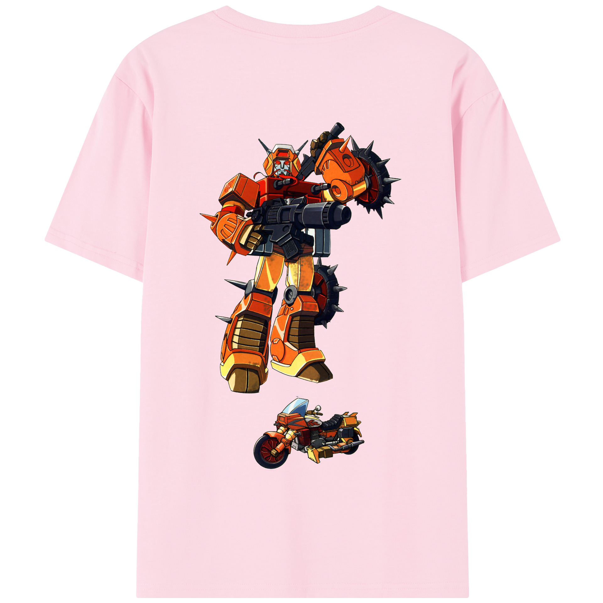 （画像用）  綿100％半袖Tシャツ（背面プリント）
