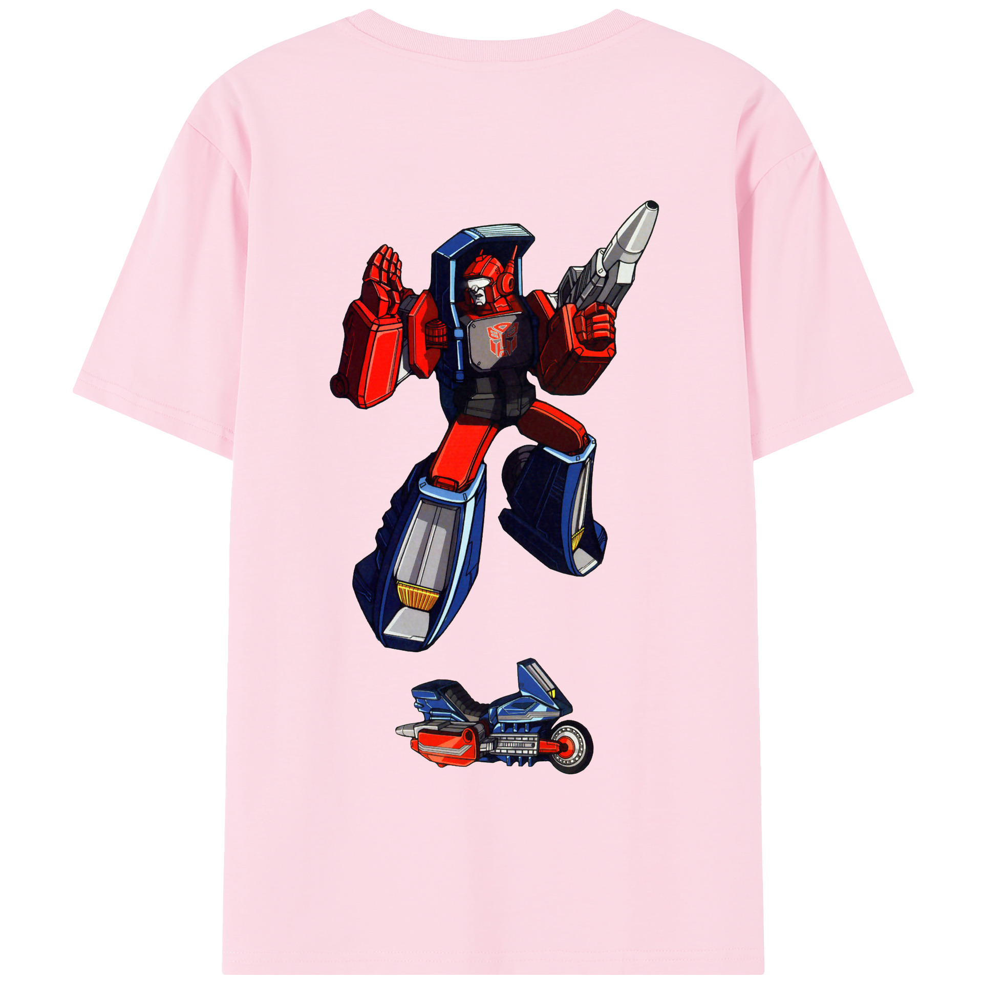 （画像用）  綿100％半袖Tシャツ（背面プリント）