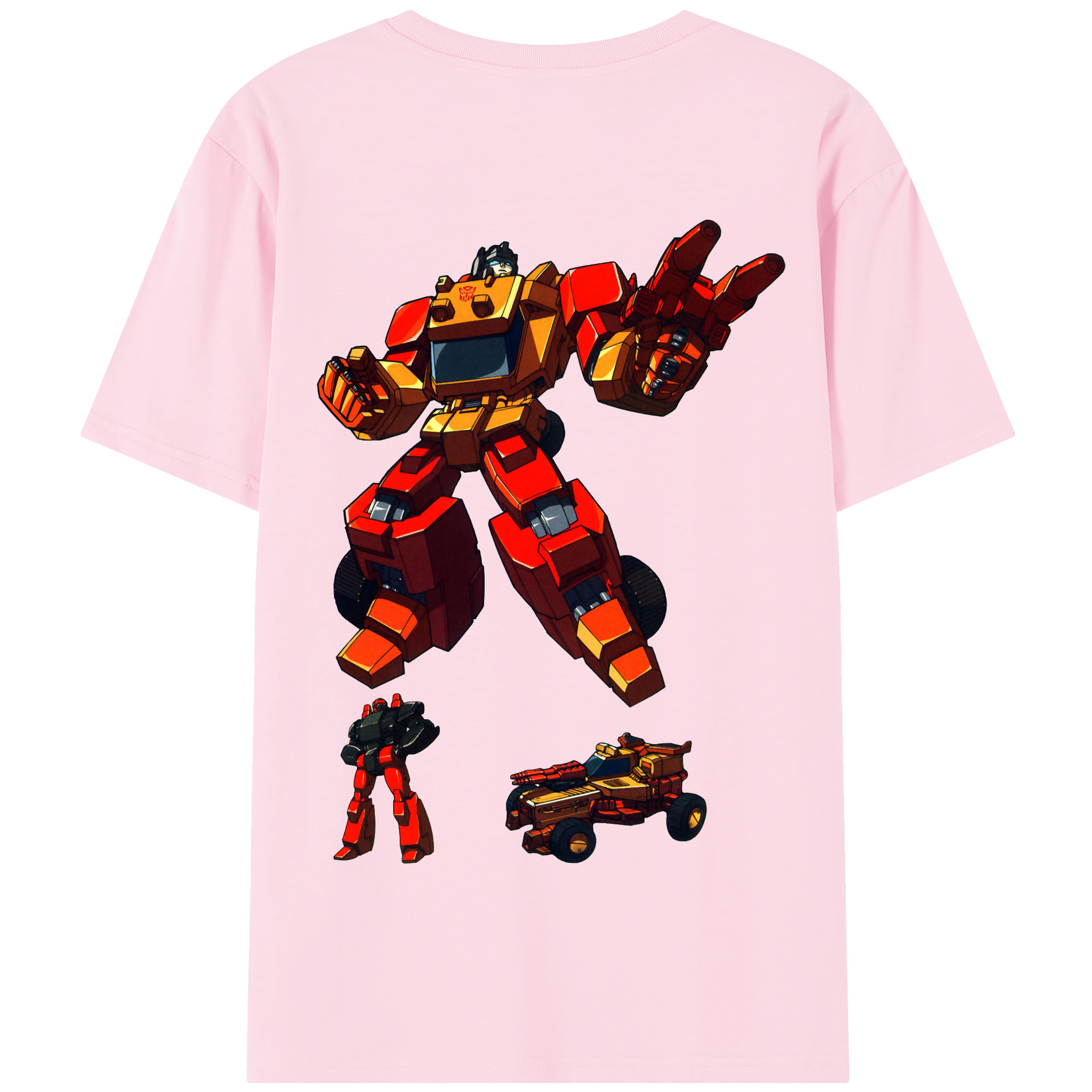 （画像用）  綿100％半袖Tシャツ（背面プリント）