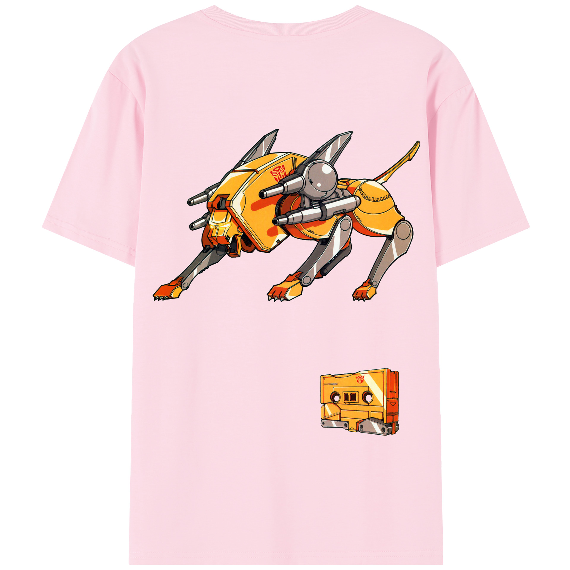 （画像用）  綿100％半袖Tシャツ（背面プリント）