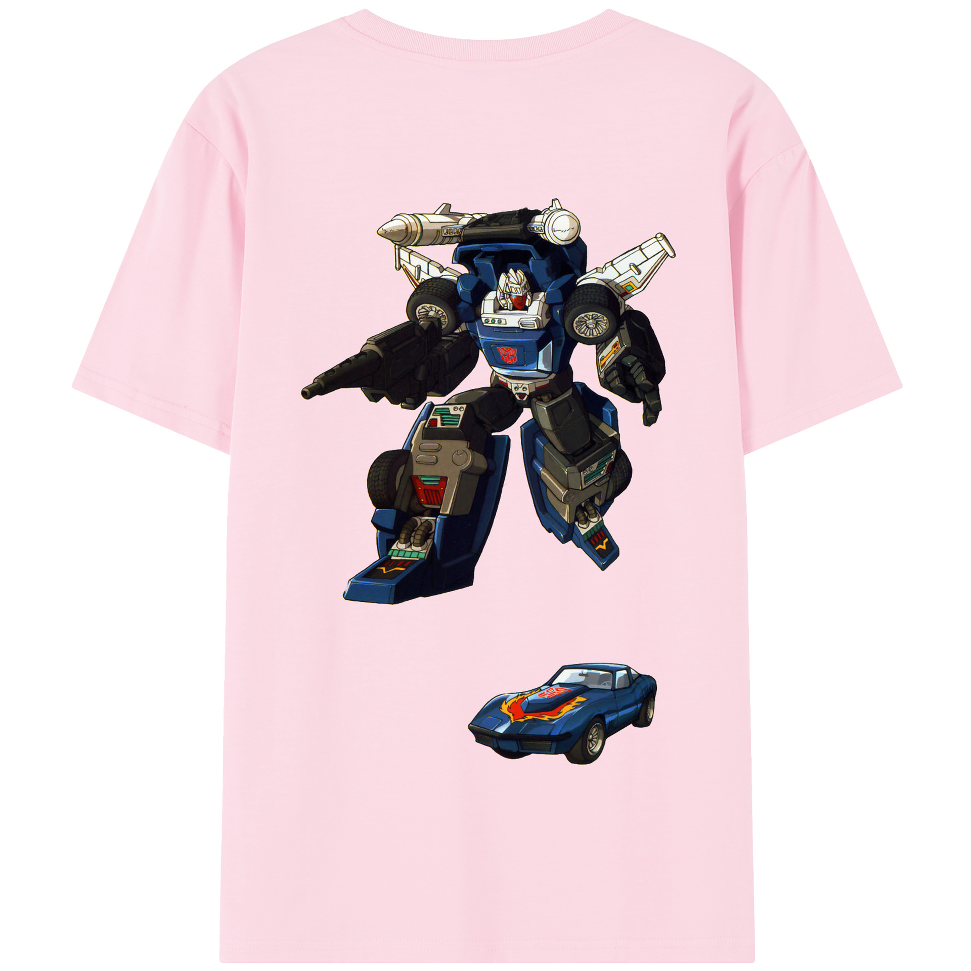 （画像用）  綿100％半袖Tシャツ（背面プリント）