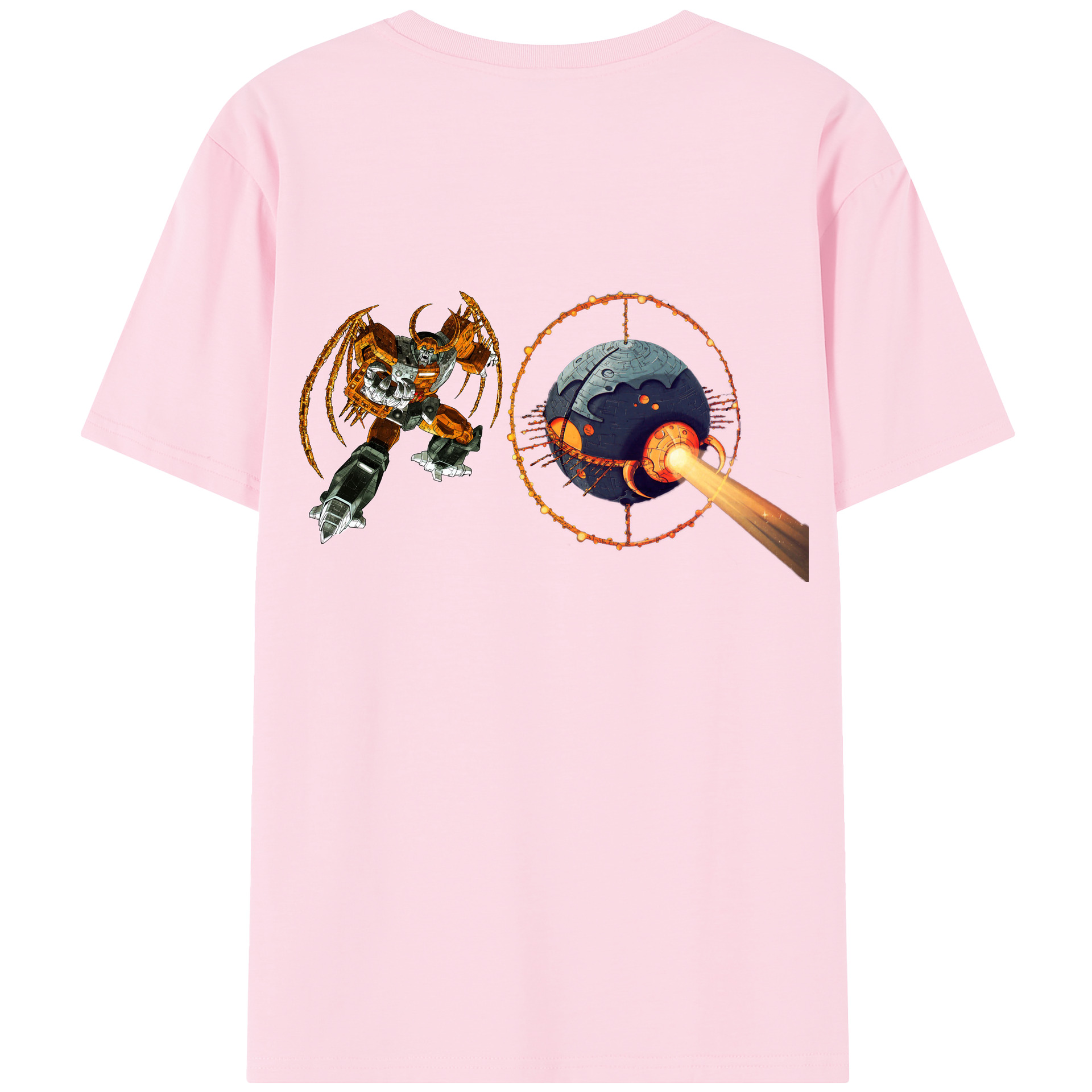 （画像用）  綿100％半袖Tシャツ（背面プリント）