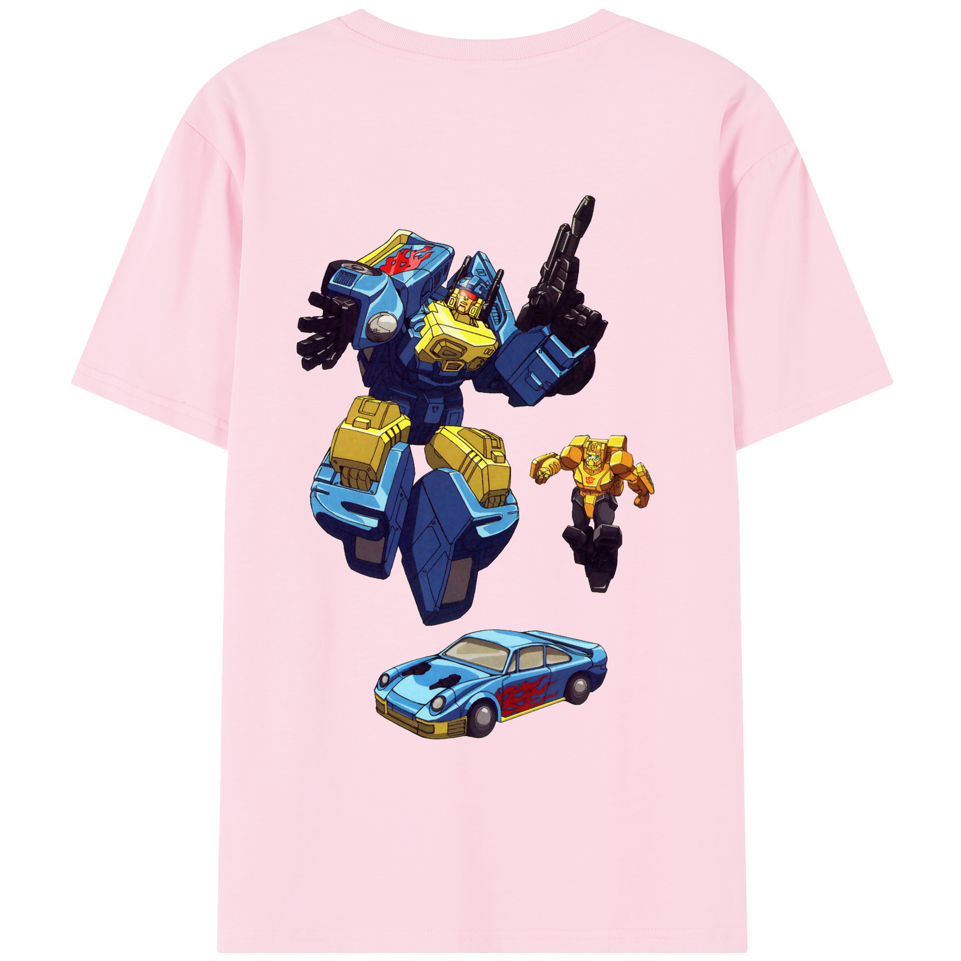 （画像用）  綿100％半袖Tシャツ（背面プリント）