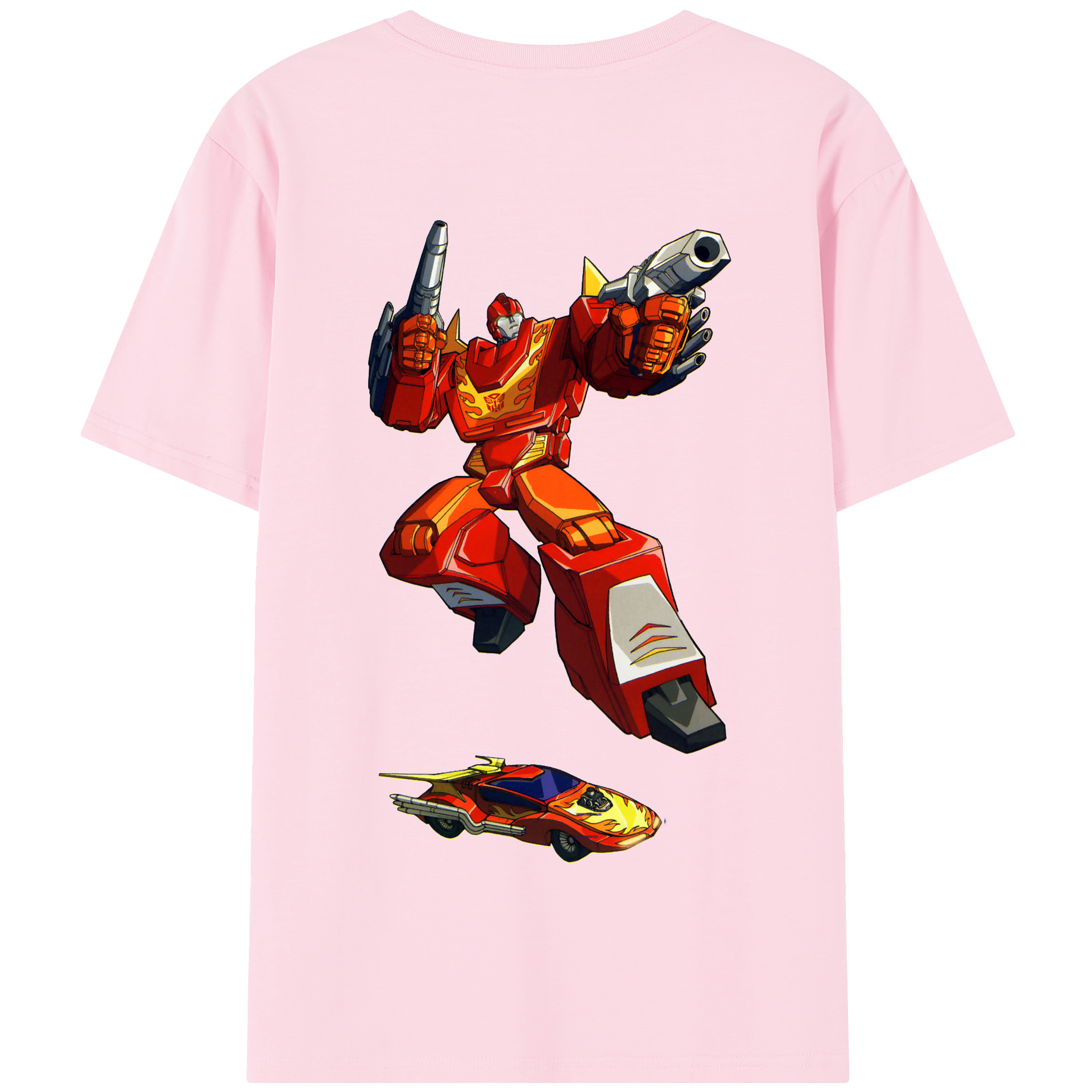（画像用）  綿100％半袖Tシャツ（背面プリント）