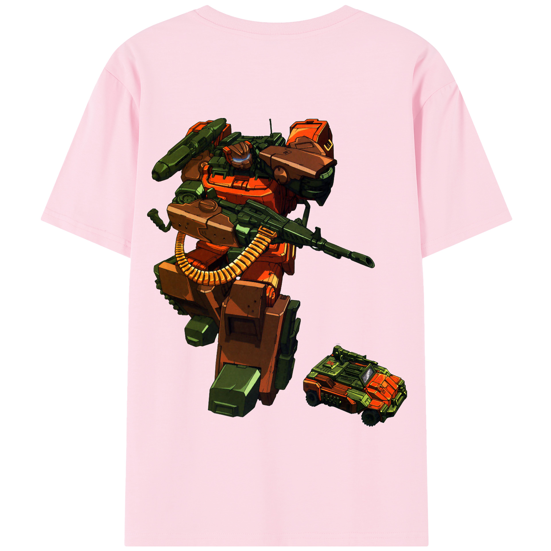 （画像用）  綿100％半袖Tシャツ（背面プリント）