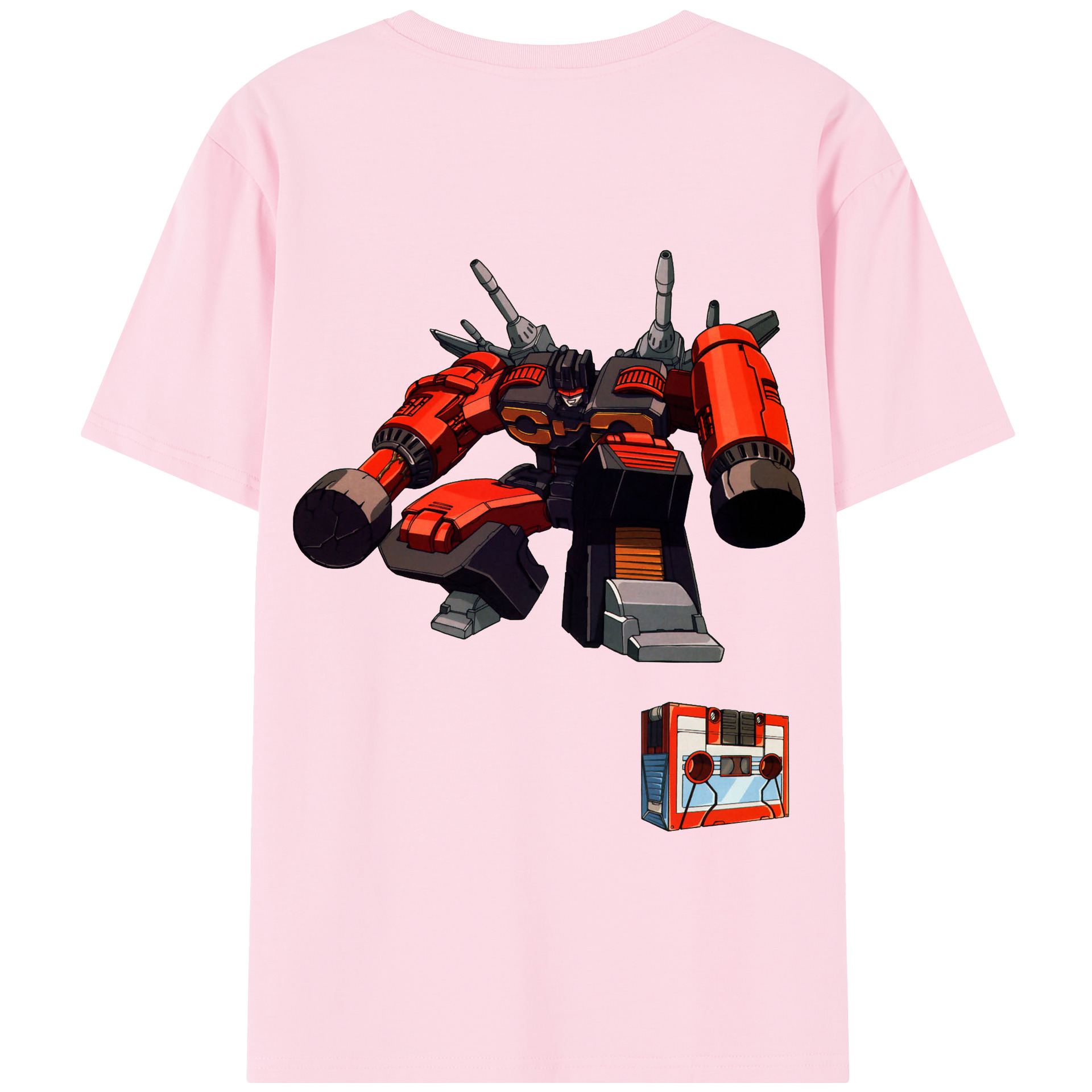 （画像用）  綿100％半袖Tシャツ（背面プリント）