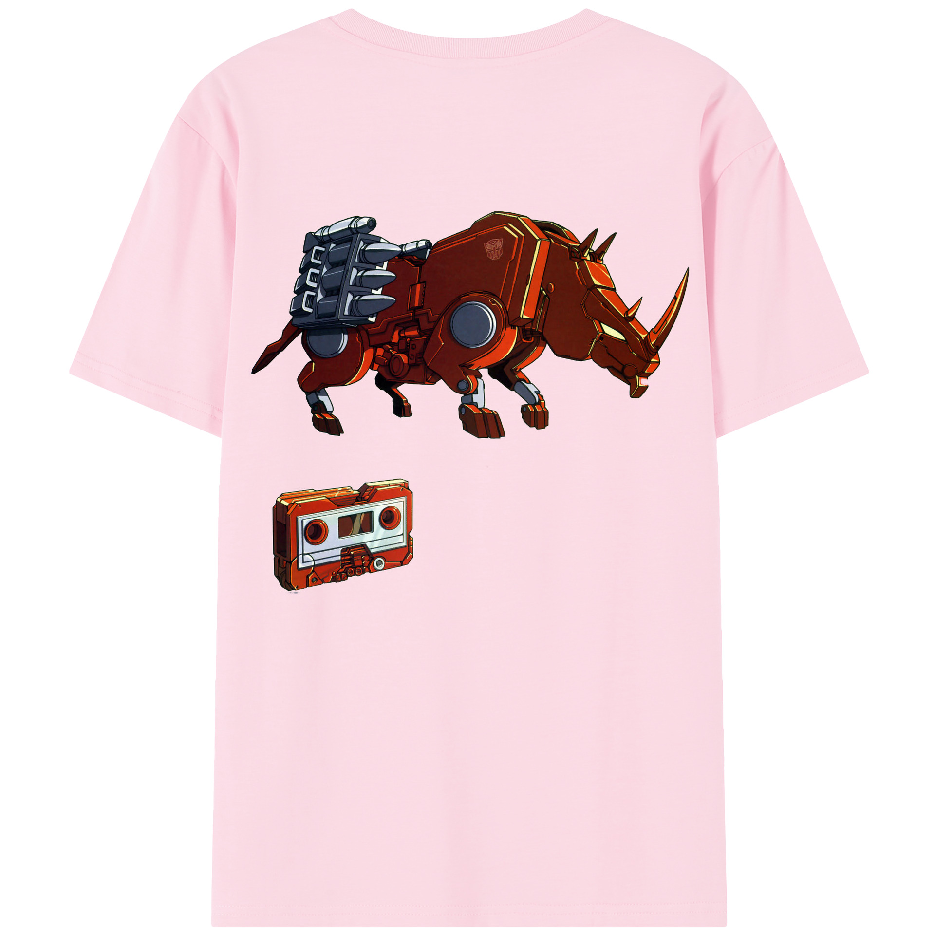 （画像用）  綿100％半袖Tシャツ（背面プリント）