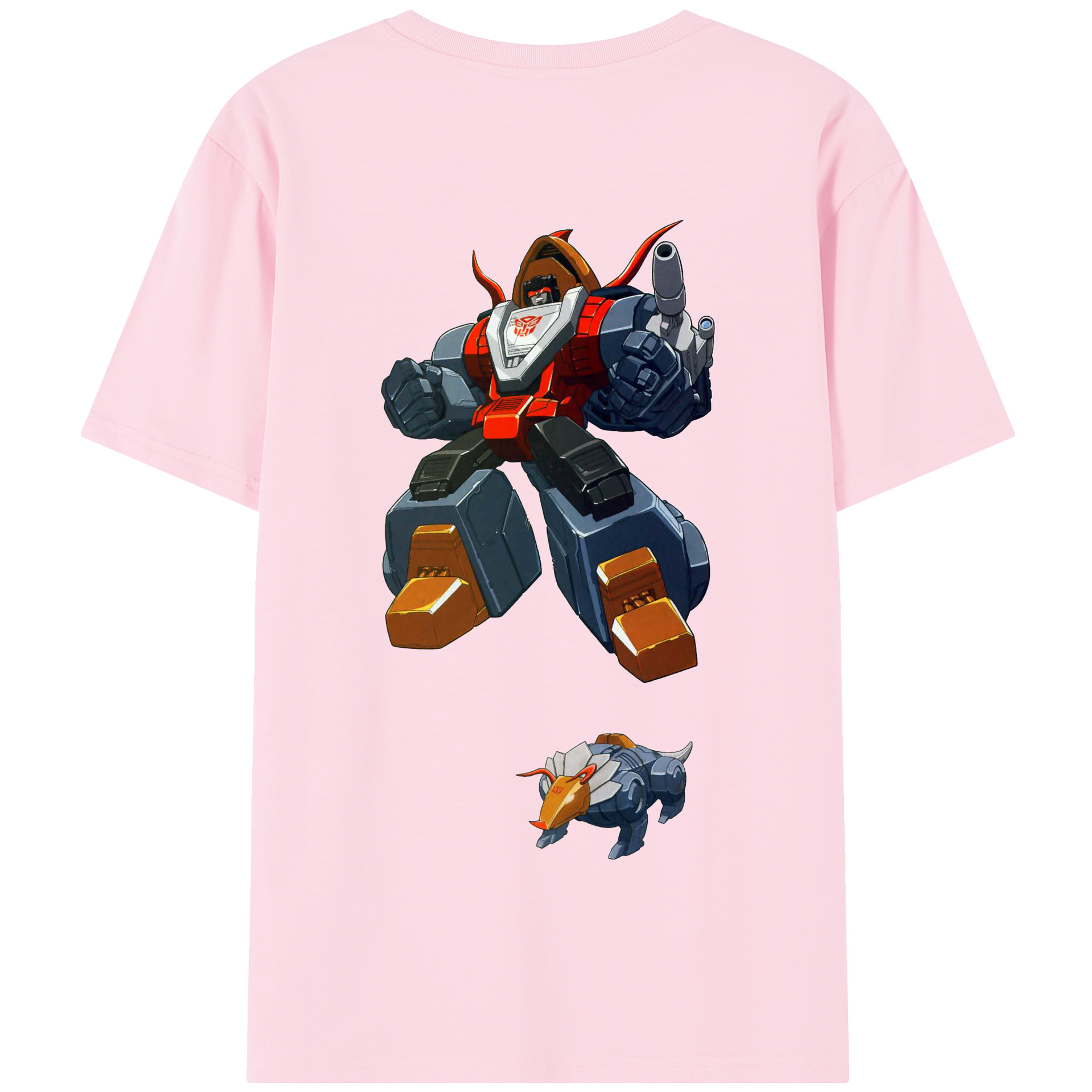 （画像用）  綿100％半袖Tシャツ（背面プリント）
