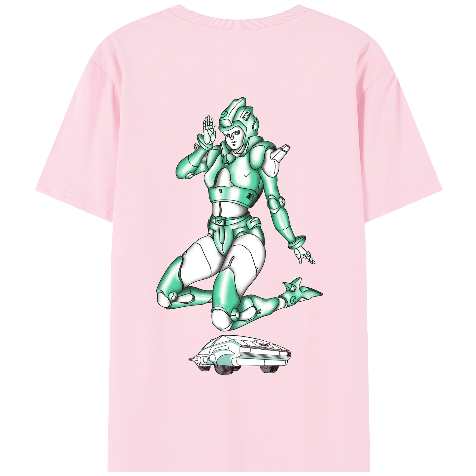 （画像用）  綿100％半袖Tシャツ（背面プリント）