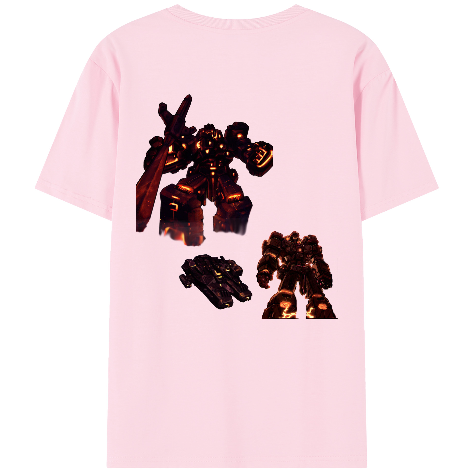 （画像用）  綿100％半袖Tシャツ（背面プリント）
