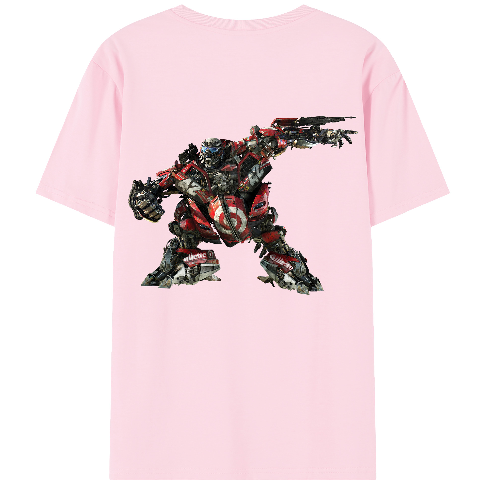 （画像用）  綿100％半袖Tシャツ（背面プリント）