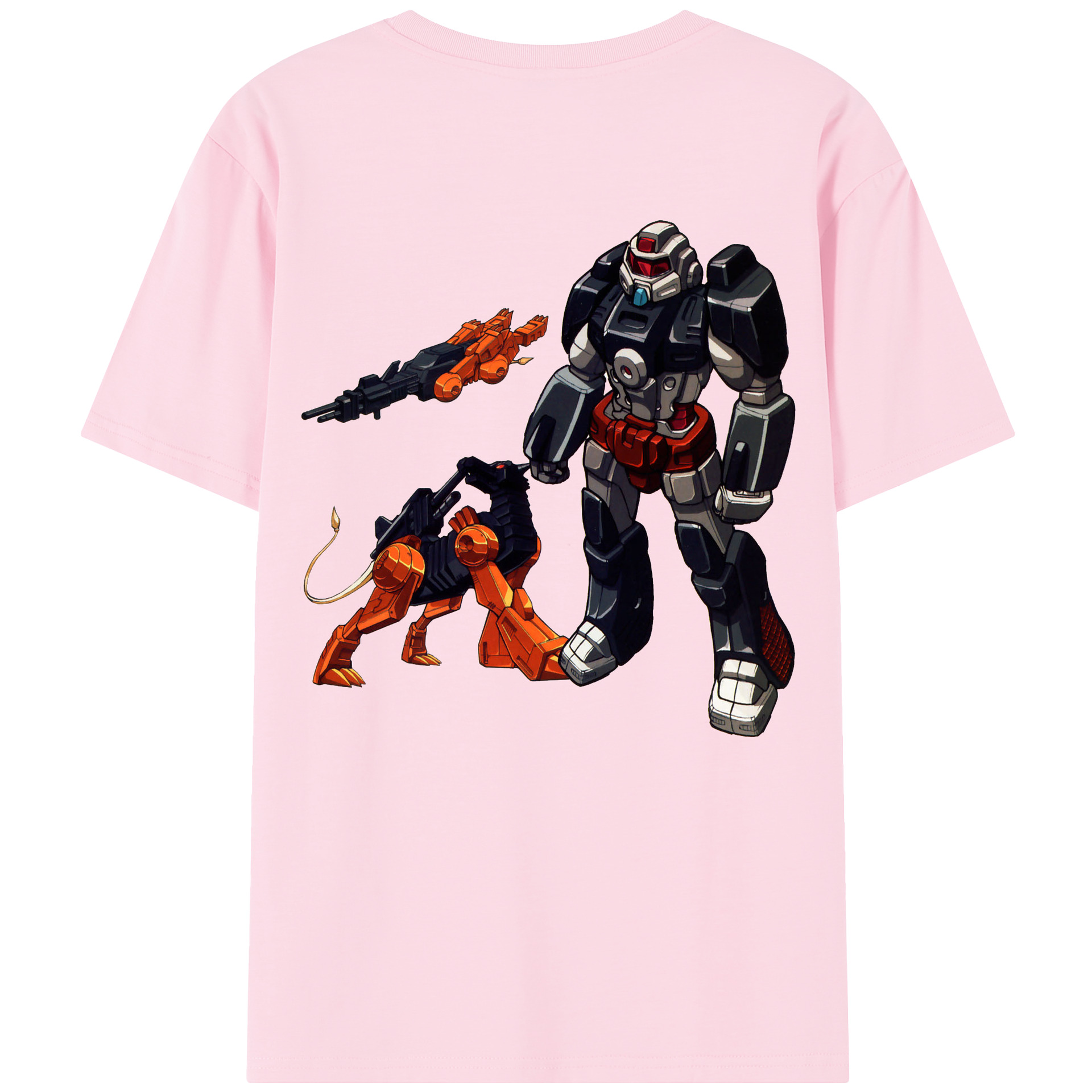 （画像用）  綿100％半袖Tシャツ（背面プリント）