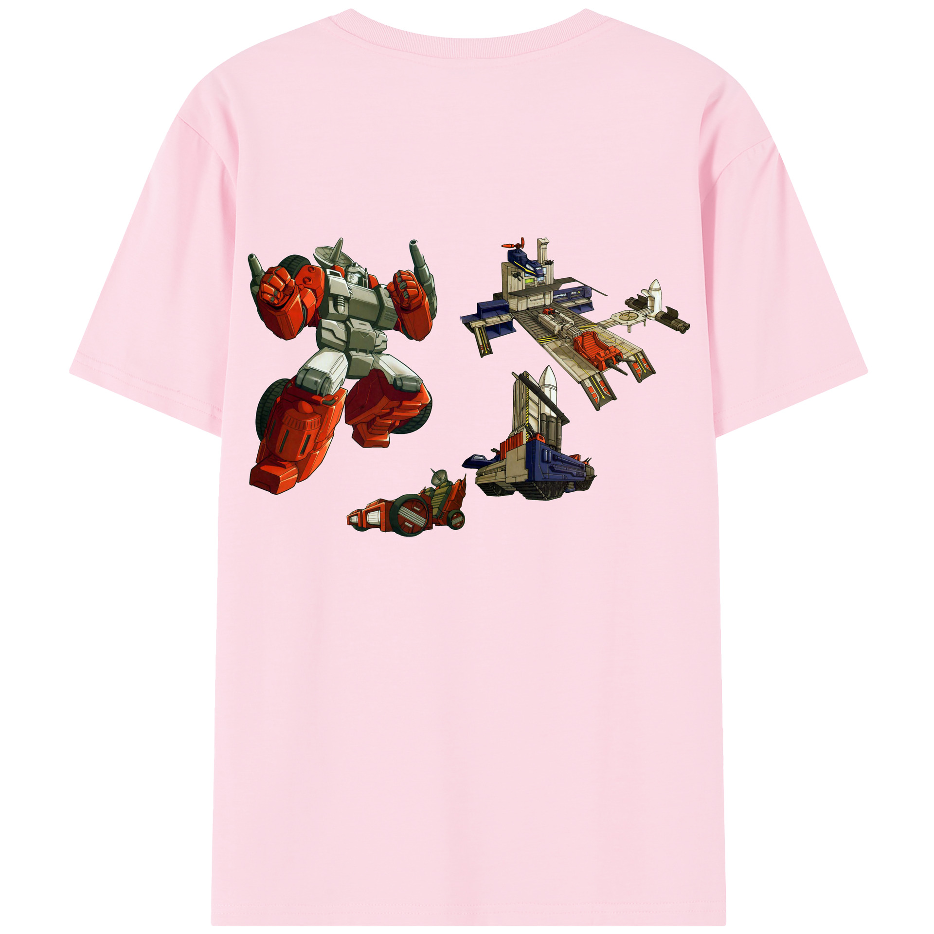 （画像用）  綿100％半袖Tシャツ（背面プリント）