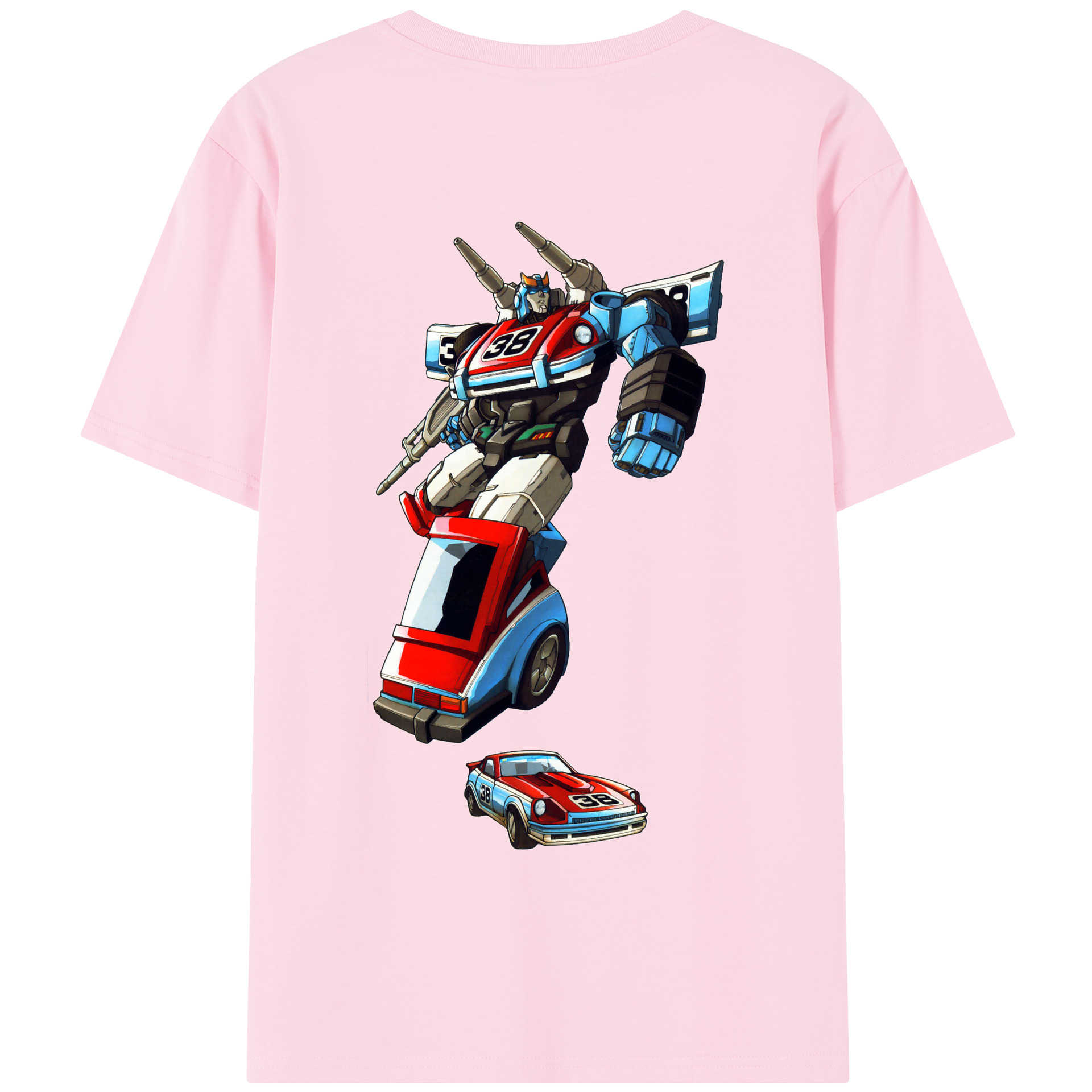 （画像用）  綿100％半袖Tシャツ（背面プリント）