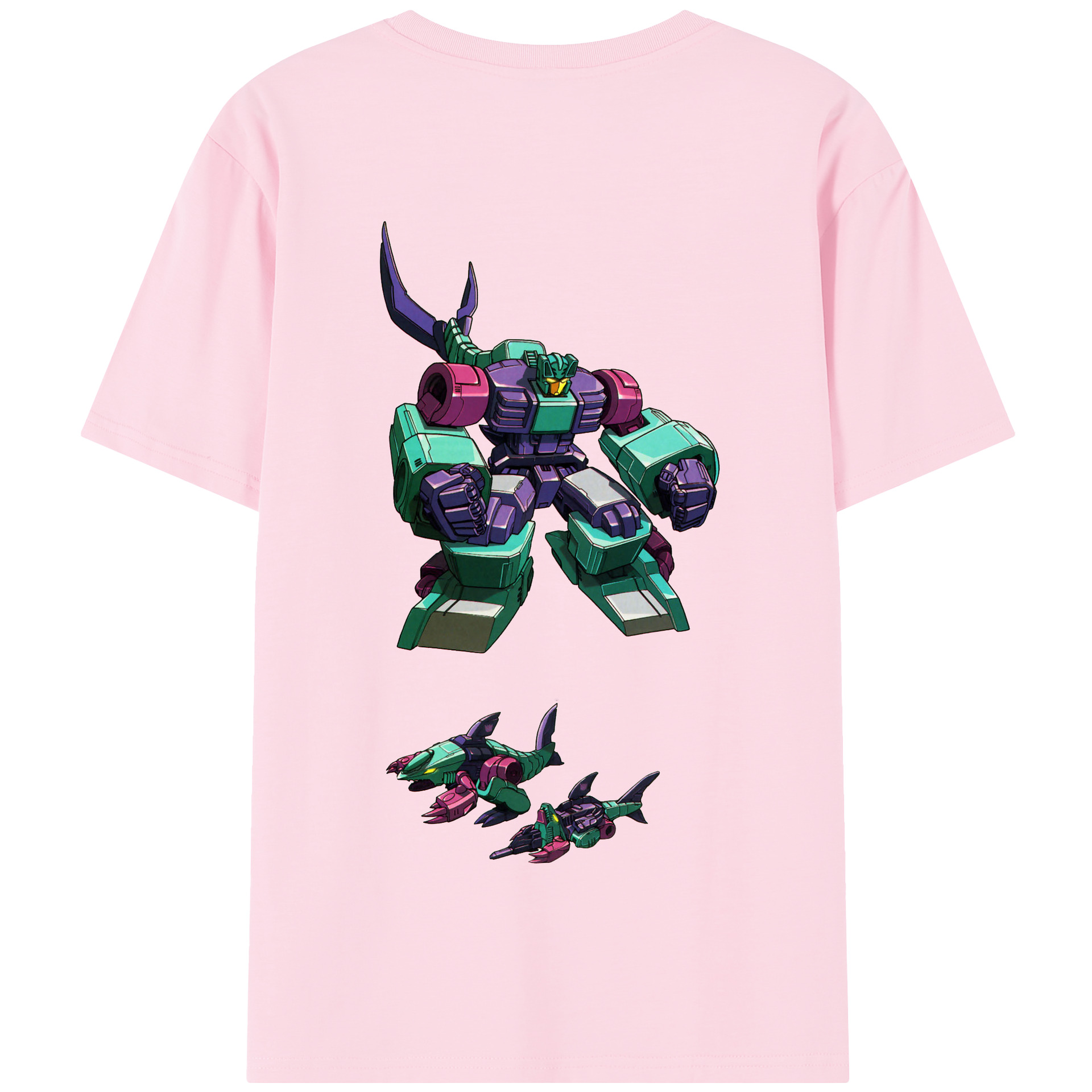 （画像用）  綿100％半袖Tシャツ（背面プリント）