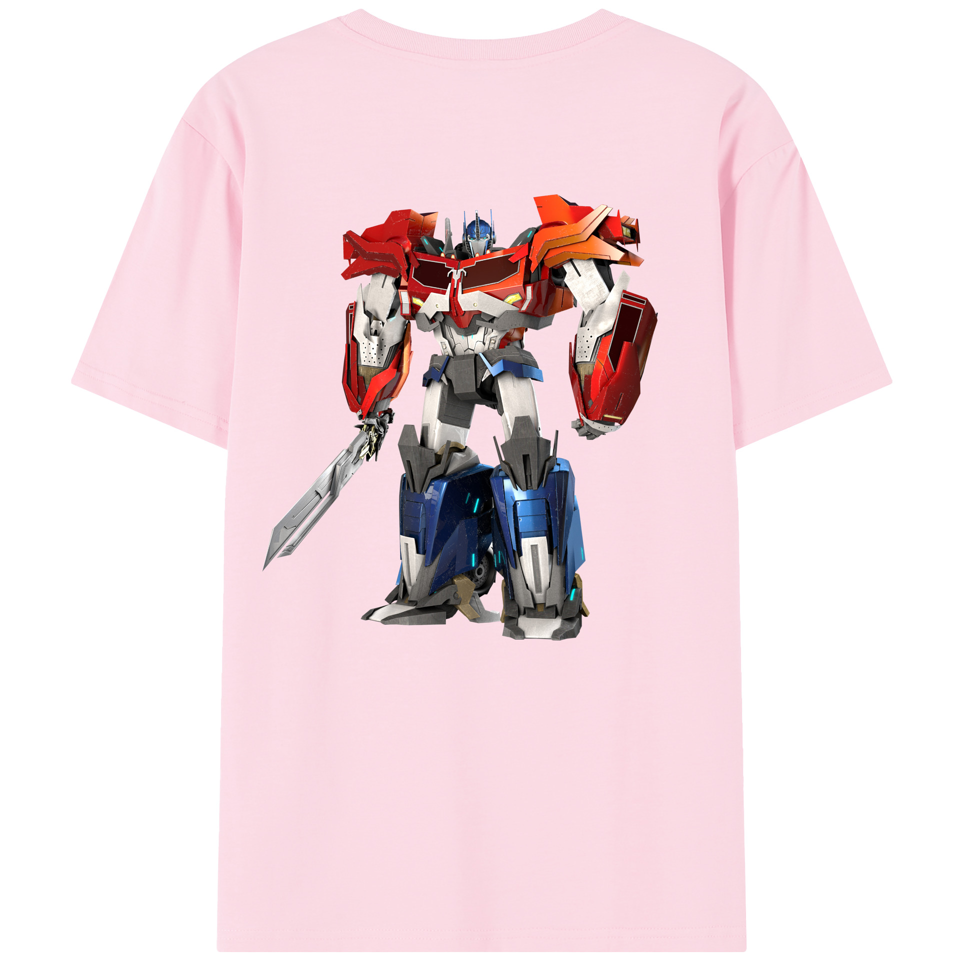 （画像用）  綿100％半袖Tシャツ（背面プリント）