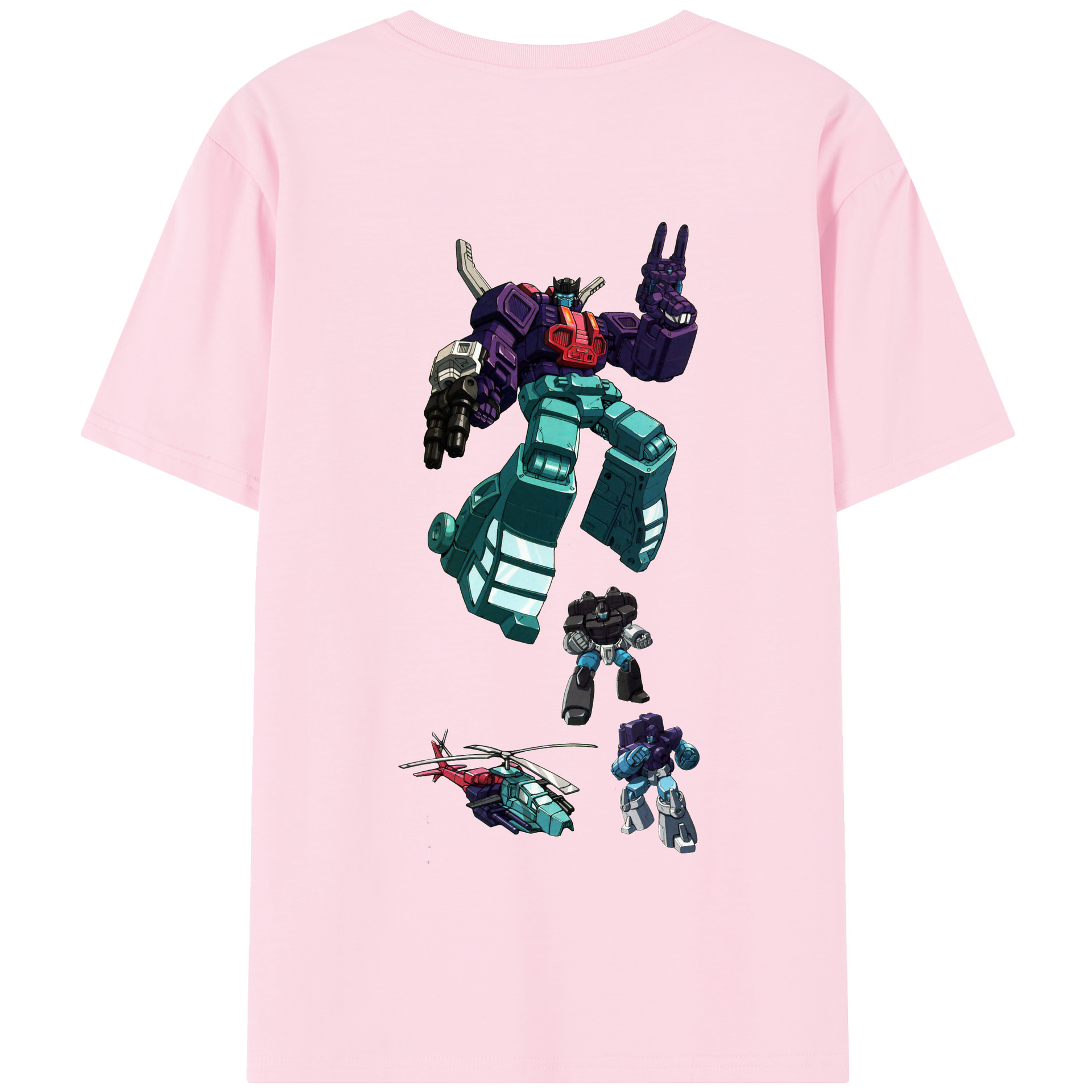 （画像用）  綿100％半袖Tシャツ（背面プリント）