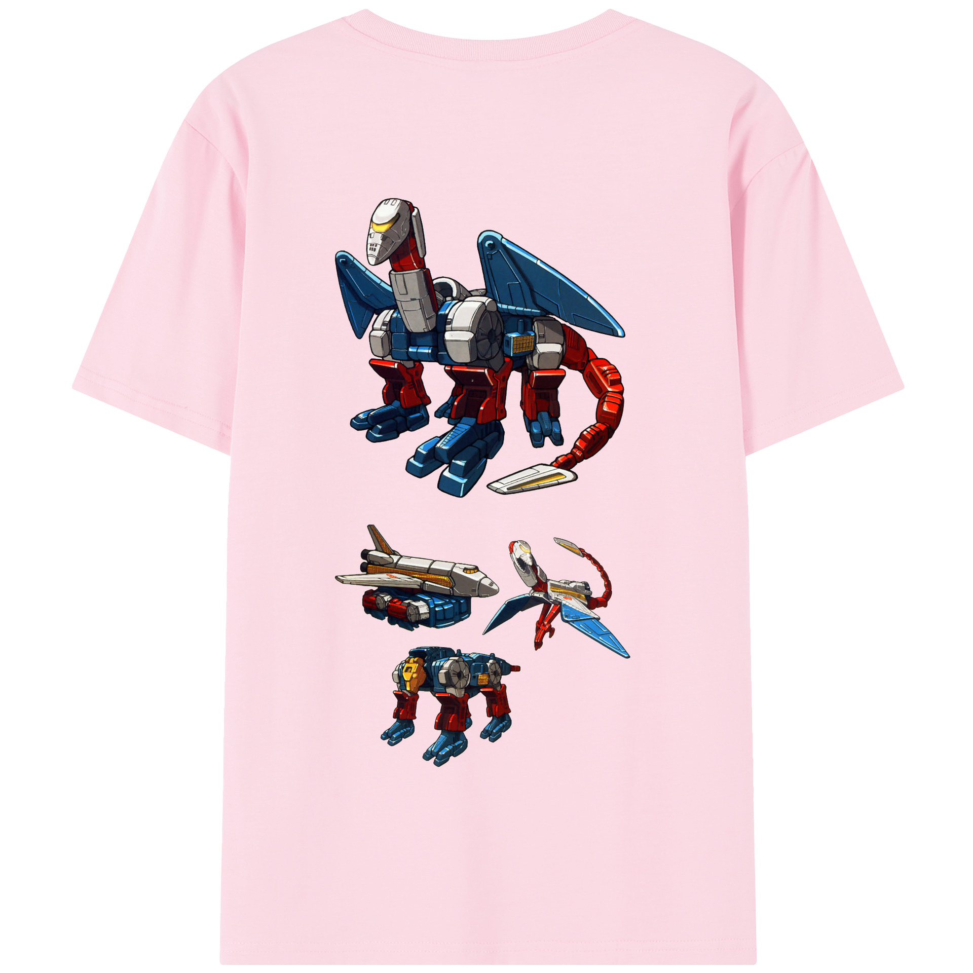 （画像用）  綿100％半袖Tシャツ（背面プリント）