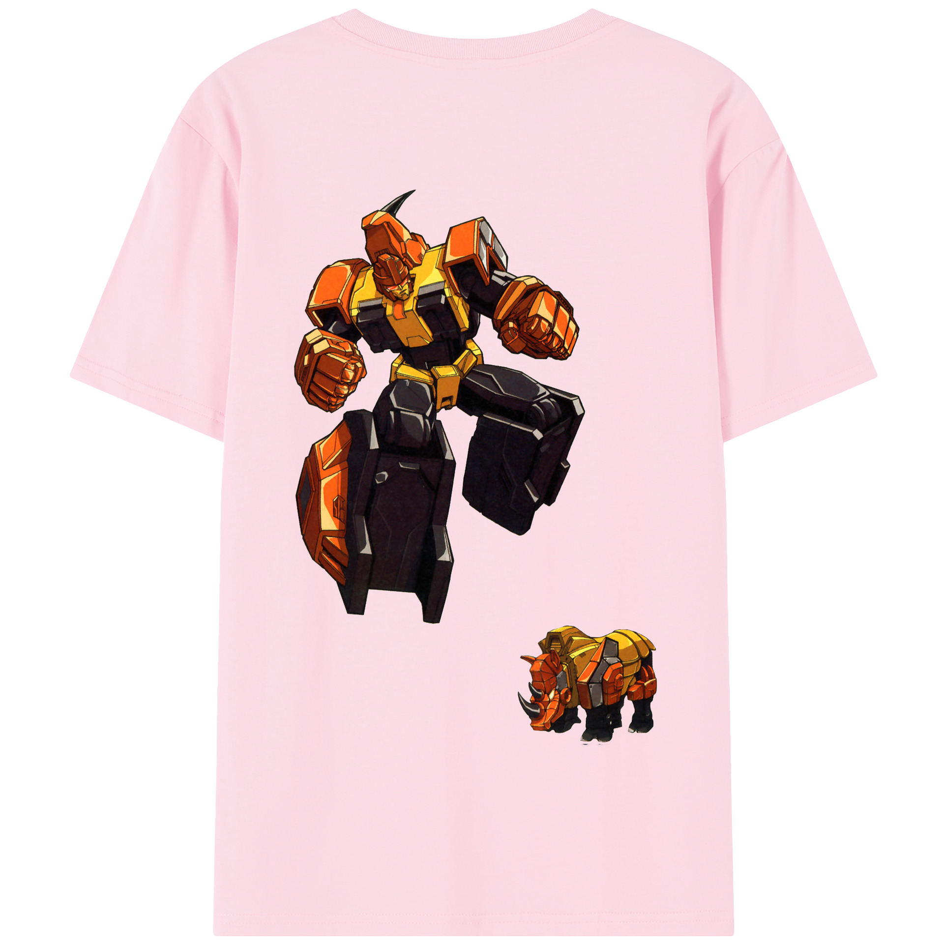 （画像用）  綿100％半袖Tシャツ（背面プリント）