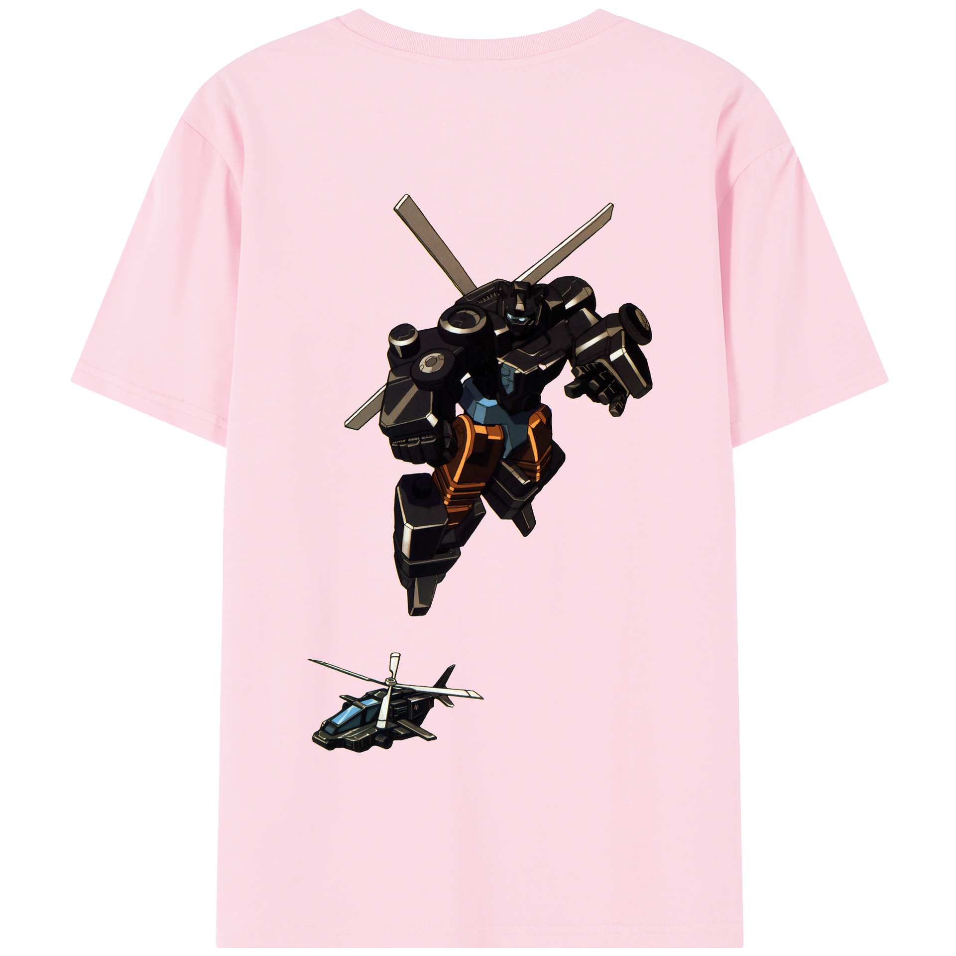 （画像用）  綿100％半袖Tシャツ（背面プリント）
