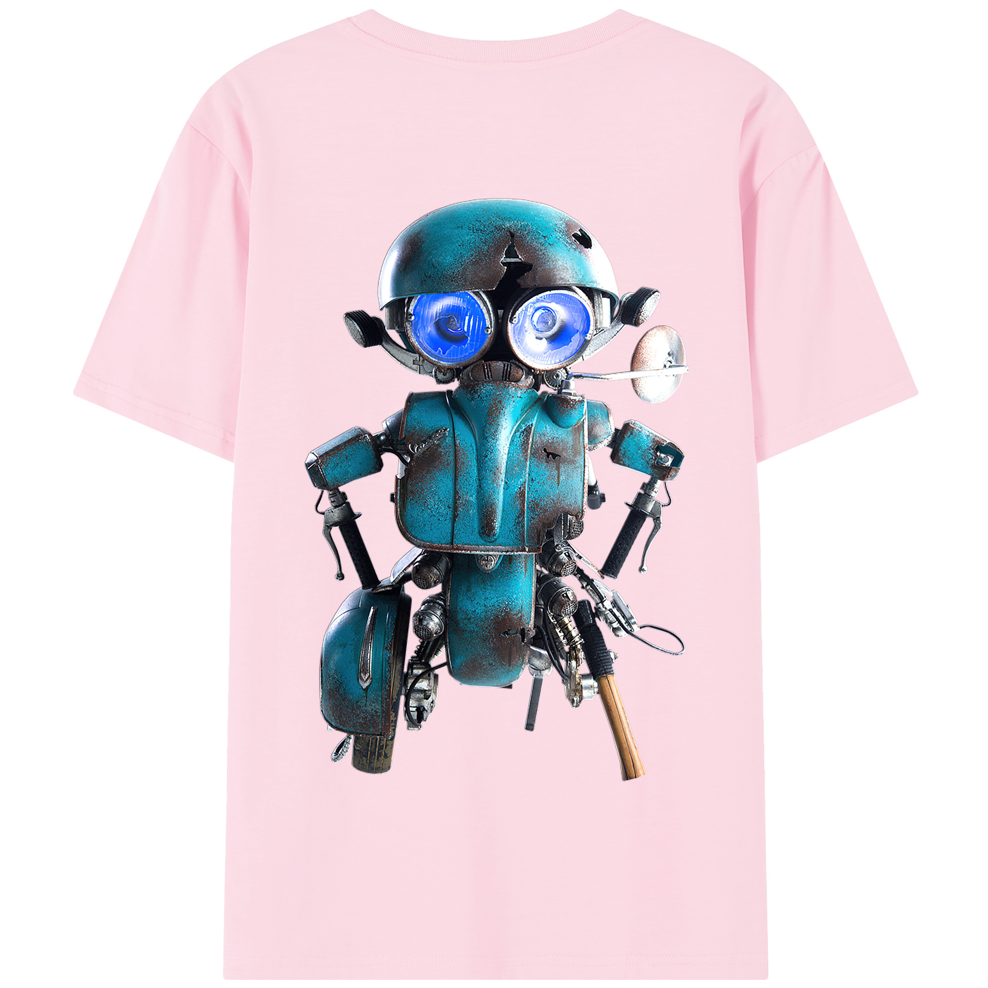（画像用）  綿100％半袖Tシャツ（背面プリント）