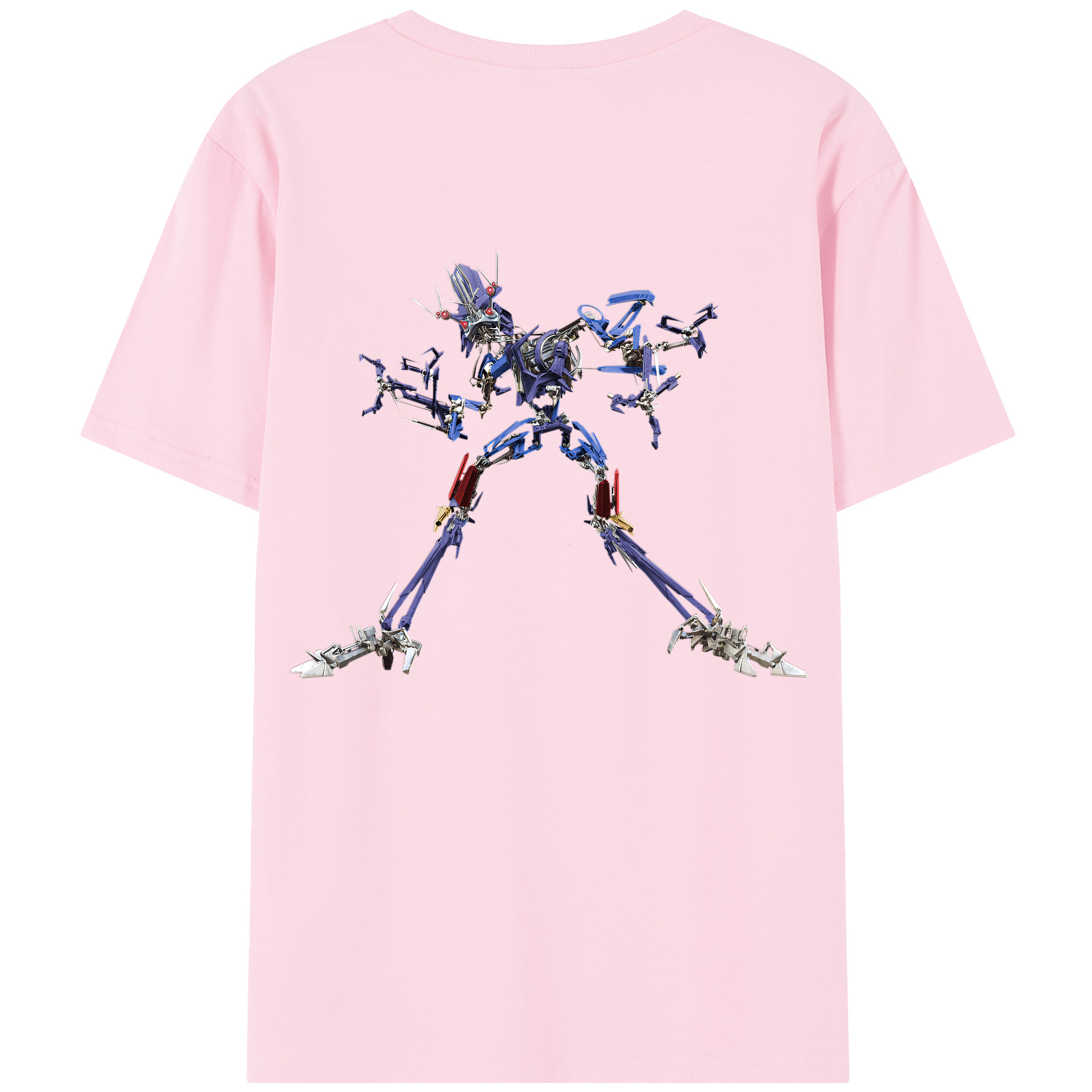 （画像用）  綿100％半袖Tシャツ（背面プリント）