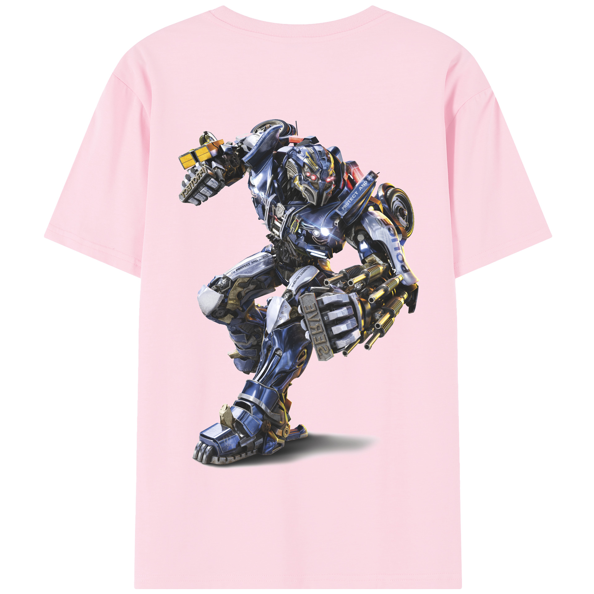 （画像用）  綿100％半袖Tシャツ（背面プリント）