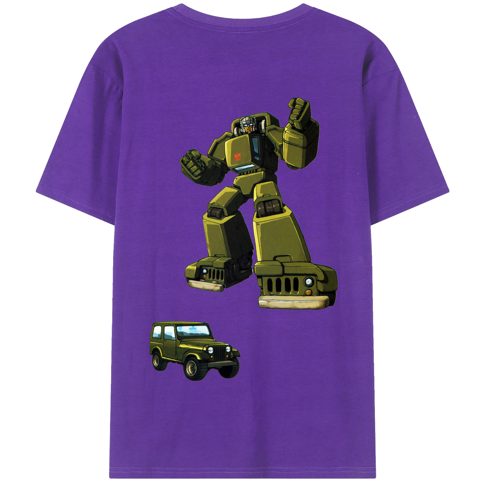 （画像用）  綿100％半袖Tシャツ（背面プリント）