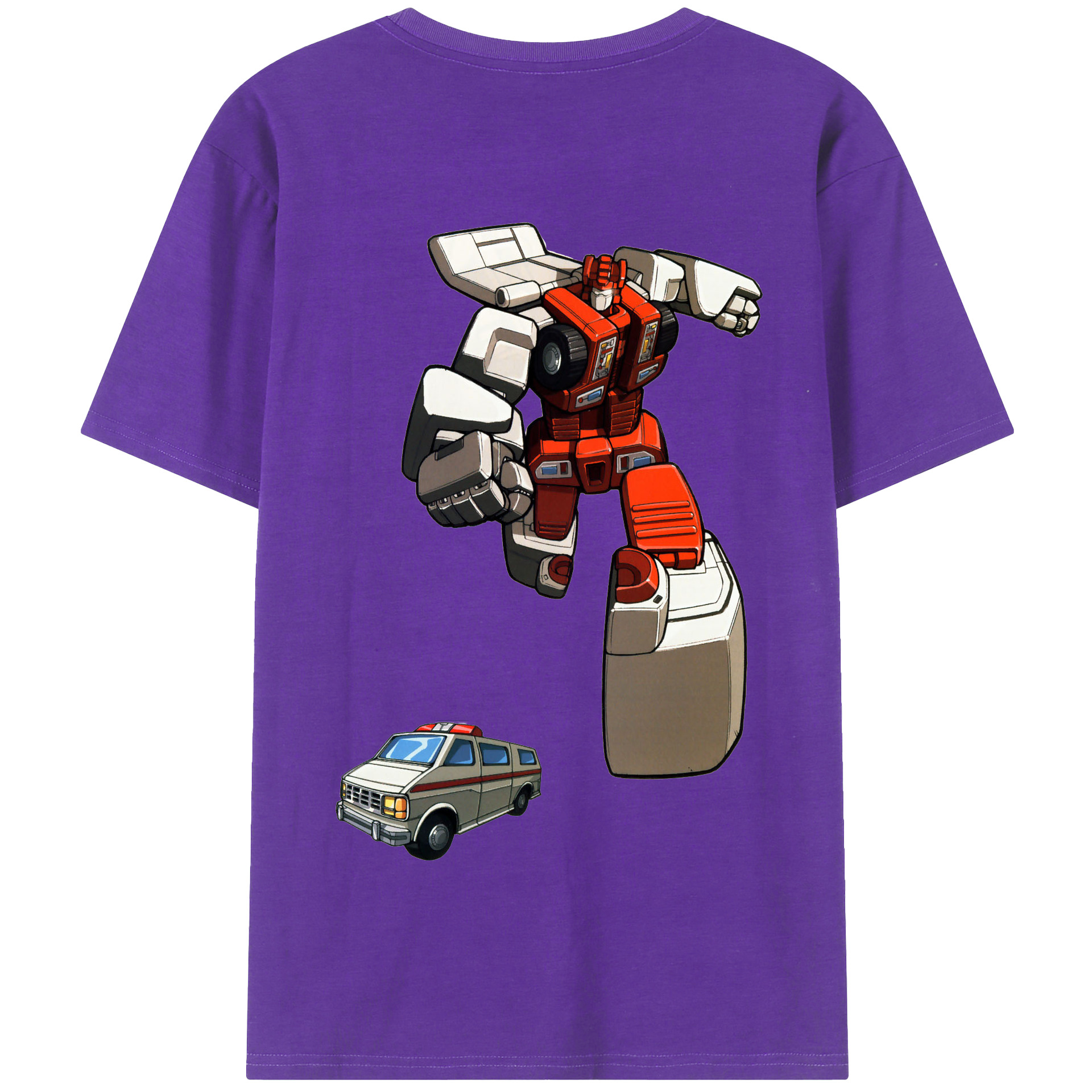 （画像用）  綿100％半袖Tシャツ（背面プリント）