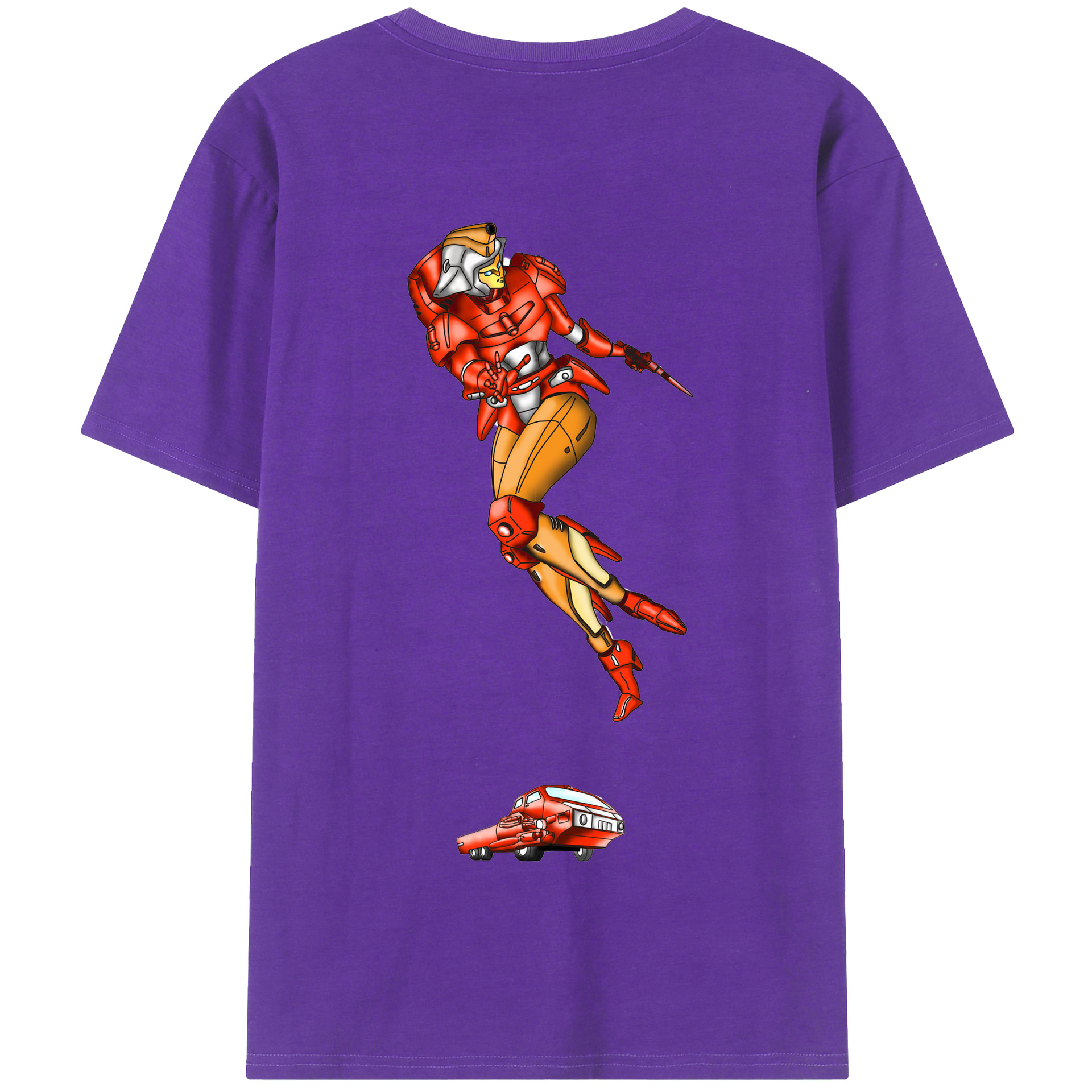 （画像用）  綿100％半袖Tシャツ（背面プリント）