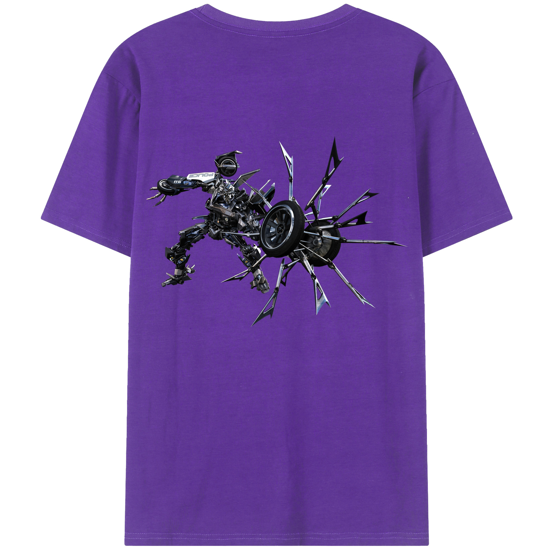 （画像用）  綿100％半袖Tシャツ（背面プリント）