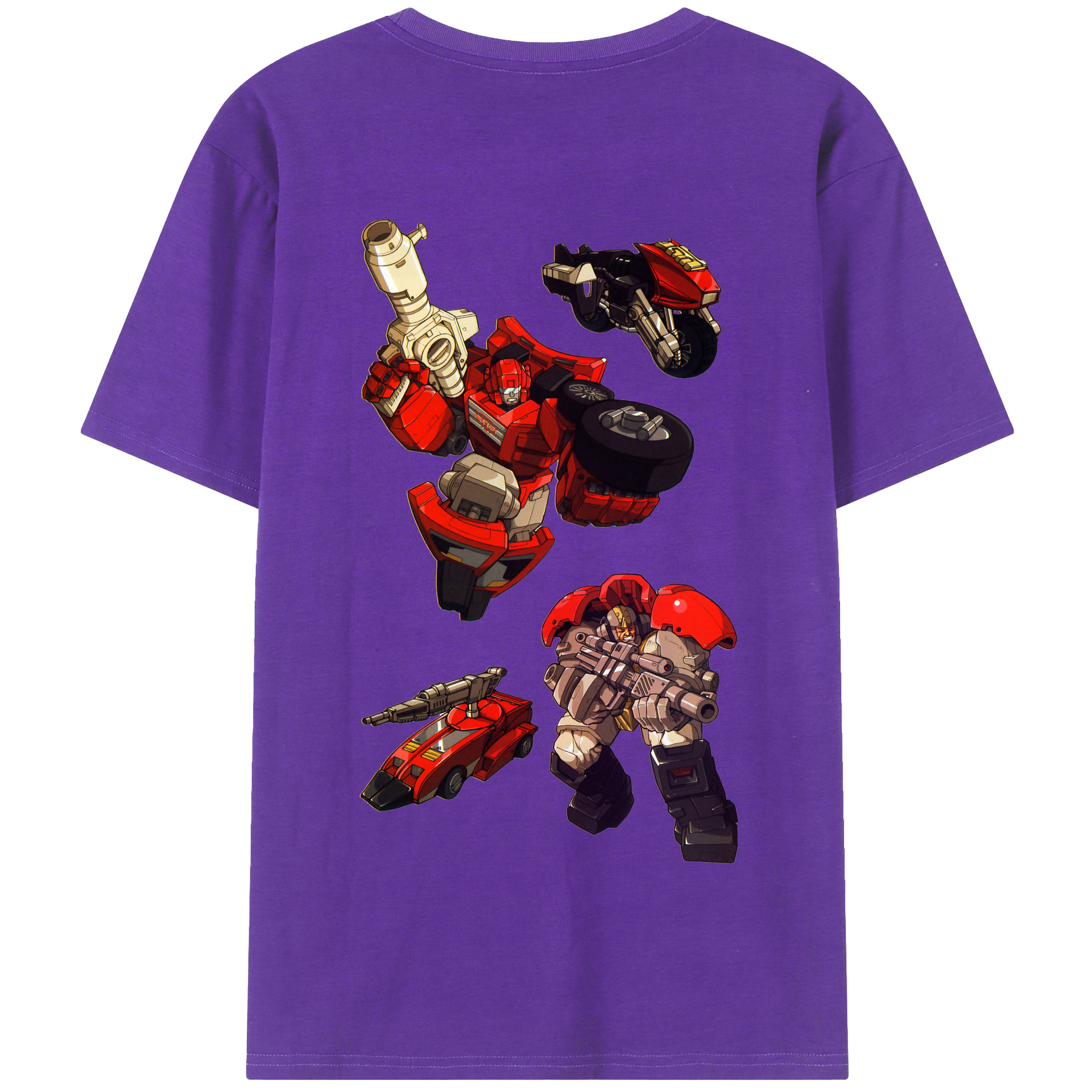 （画像用）  綿100％半袖Tシャツ（背面プリント）