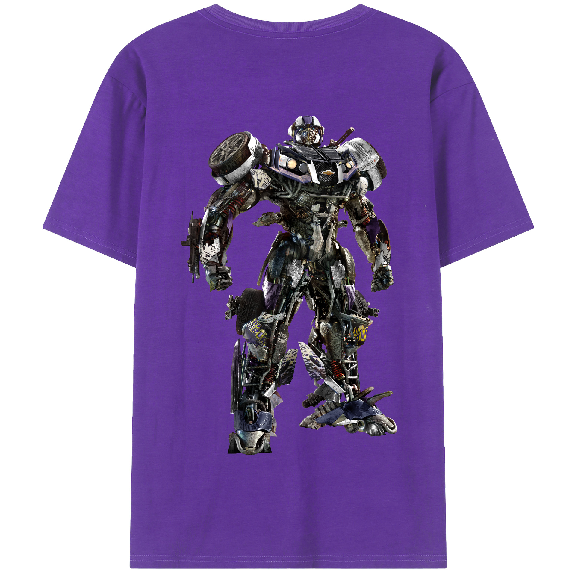 （画像用）  綿100％半袖Tシャツ（背面プリント）